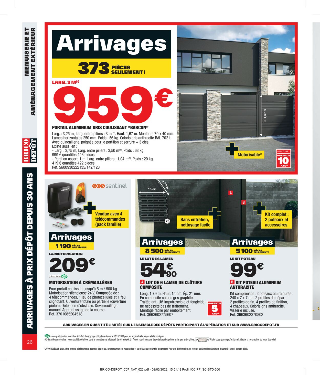 Brico Dépôt Catalogue - 06.04-27.04.2023 (Page 26)