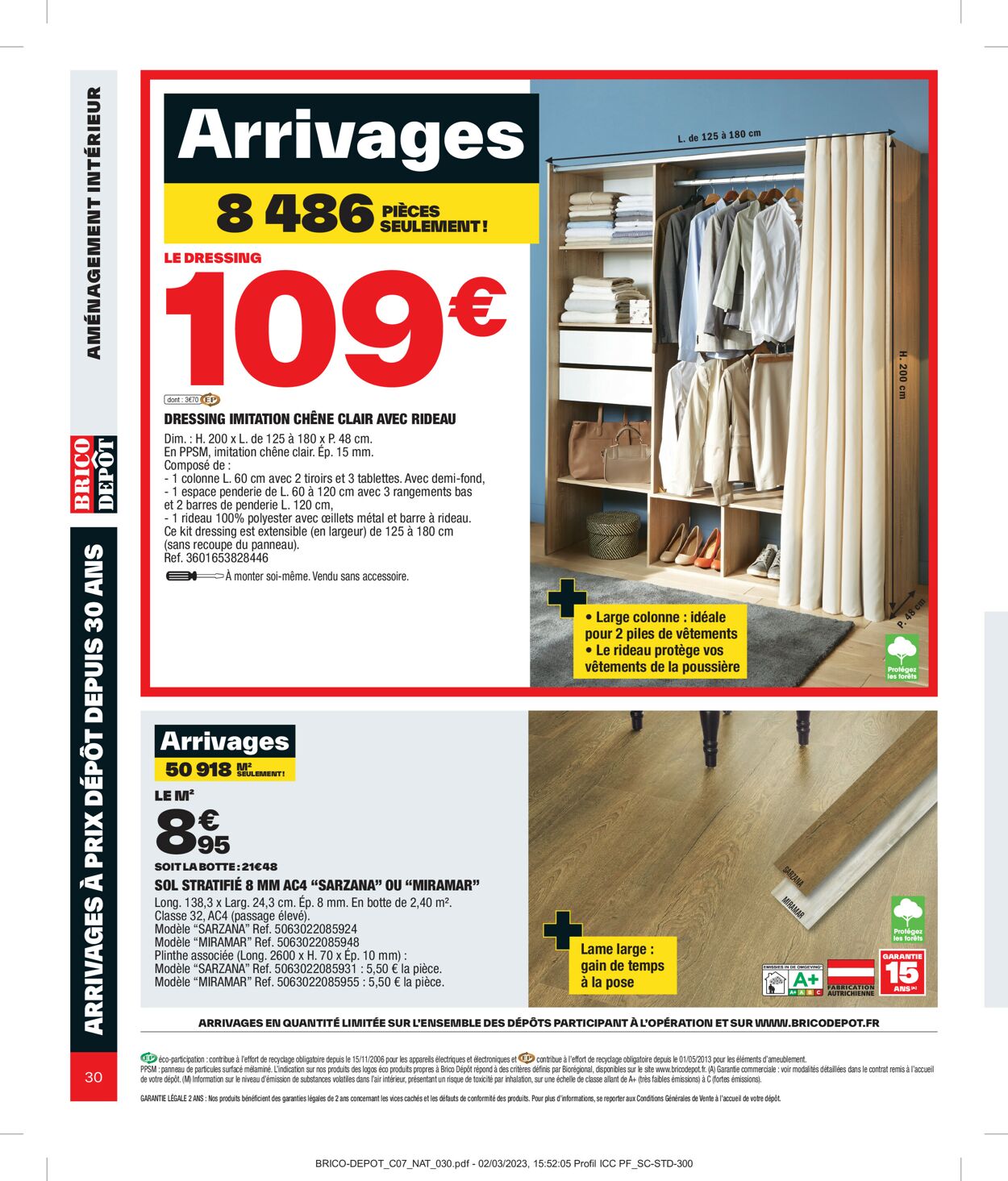 Brico Dépôt Catalogue - 06.04-27.04.2023 (Page 30)