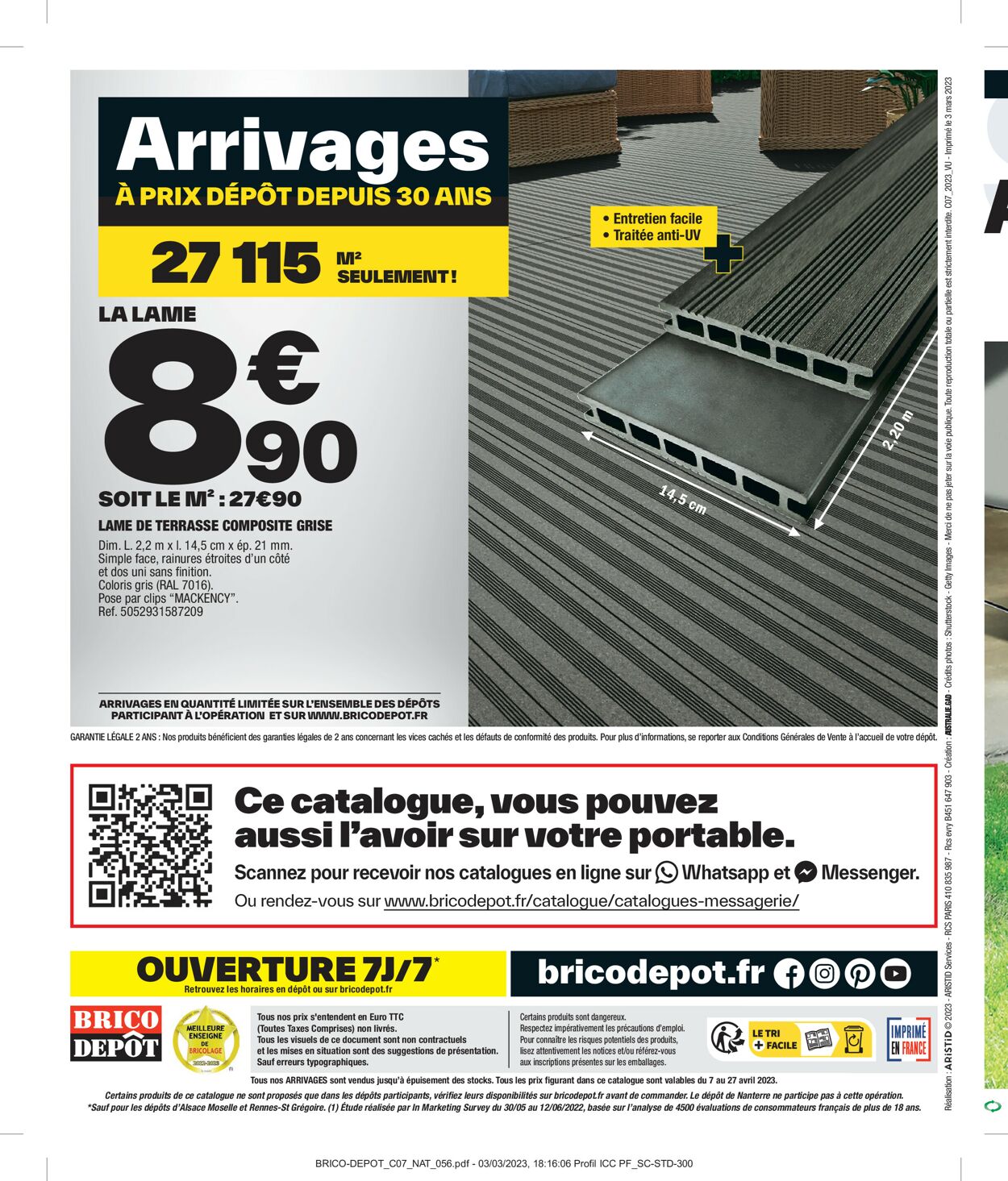 Brico Dépôt Catalogue - 06.04-27.04.2023 (Page 56)