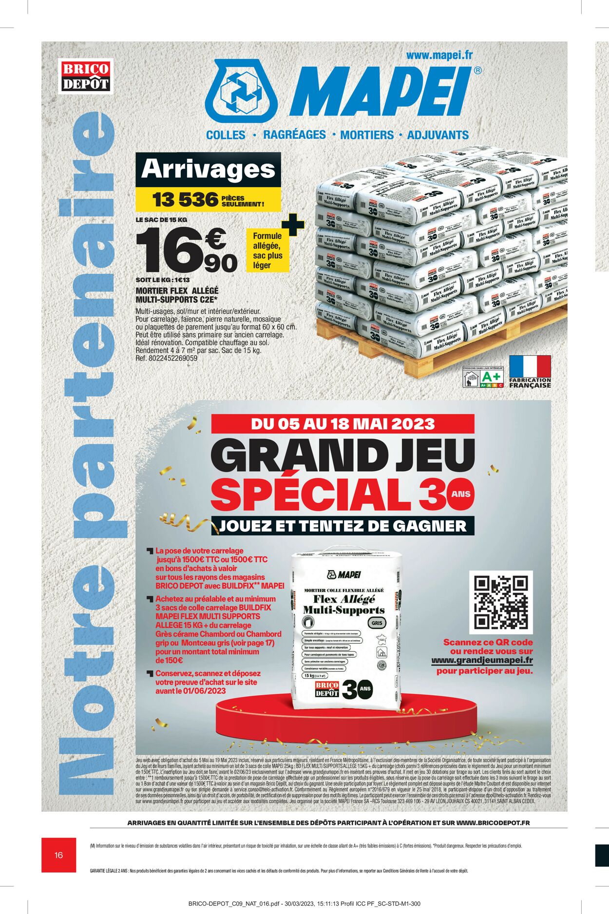 Brico Dépôt Catalogue - 04.05-18.05.2023 (Page 16)