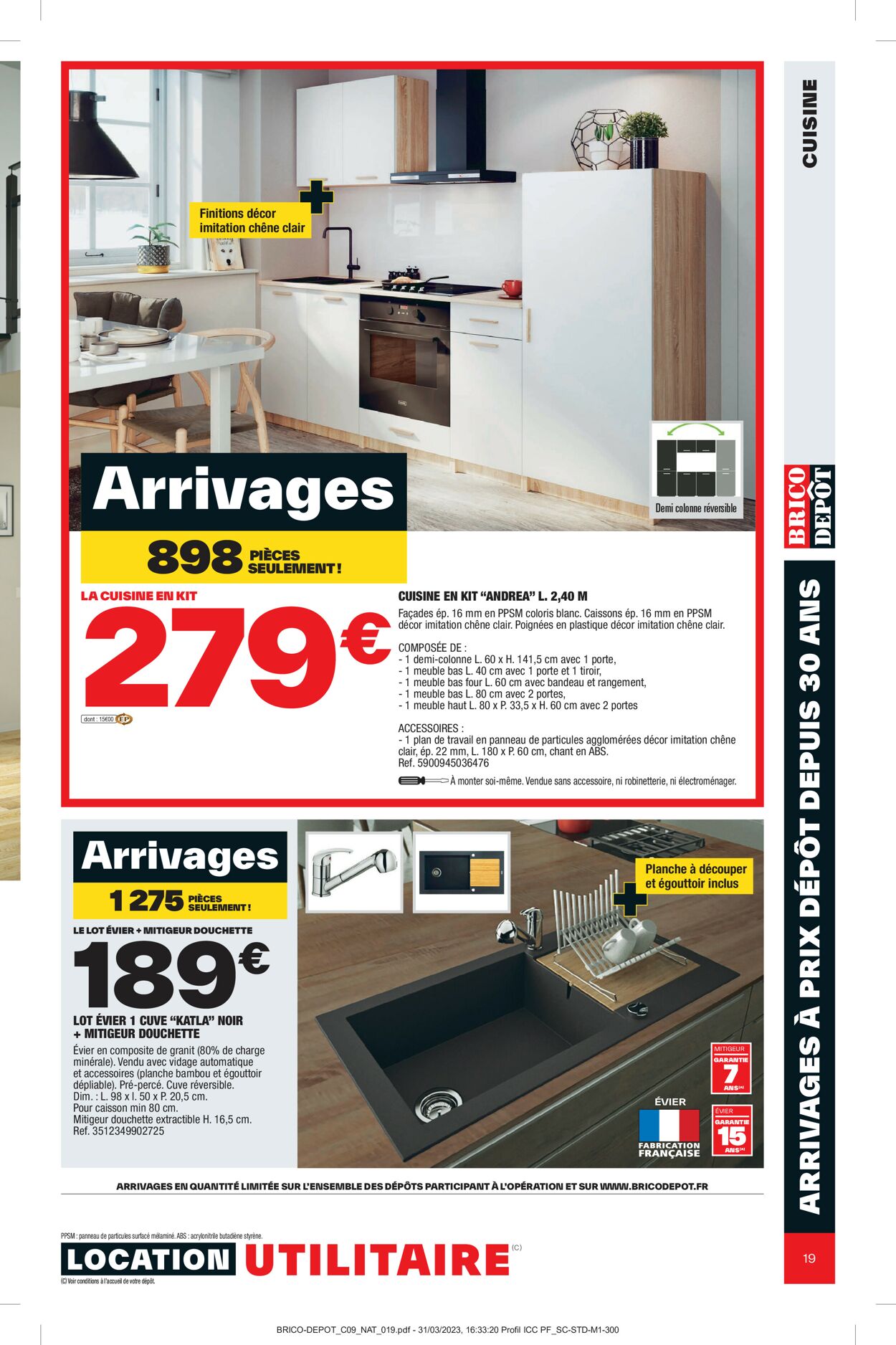 Brico Dépôt Catalogue - 04.05-18.05.2023 (Page 19)