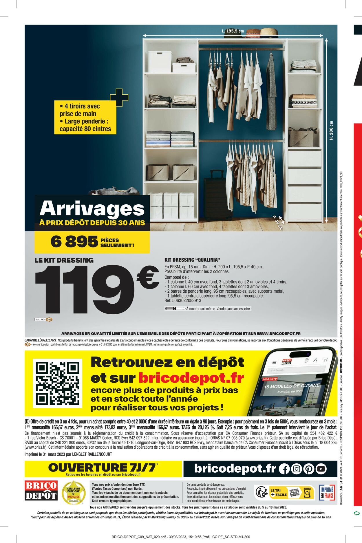 Brico Dépôt Catalogue - 04.05-18.05.2023 (Page 20)