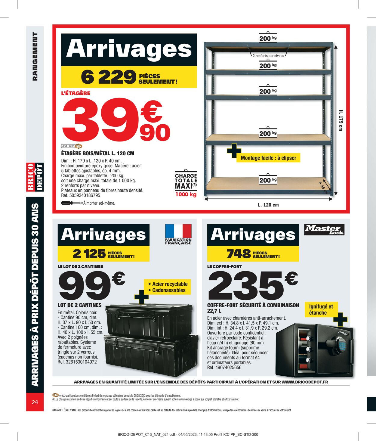 Brico Dépôt Catalogue - 08.06-29.06.2023 (Page 24)