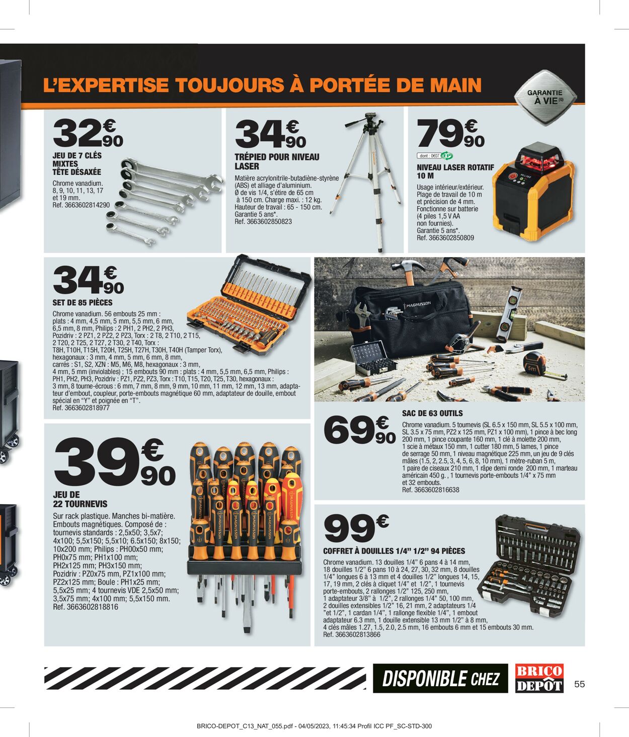 Brico Dépôt Catalogue - 08.06-29.06.2023 (Page 55)