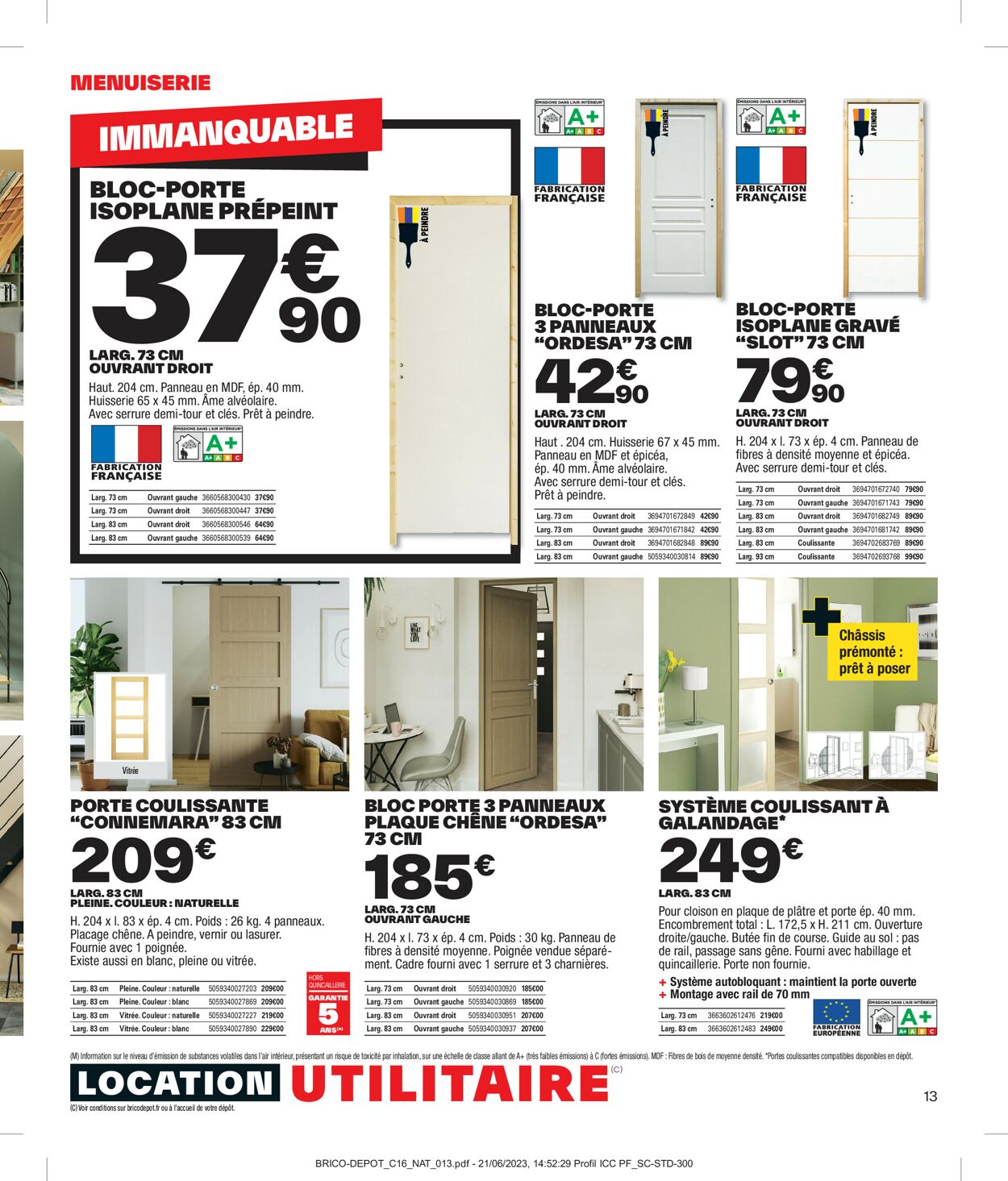 Brico Dépôt Catalogue - 20.07-10.08.2023 (Page 13)
