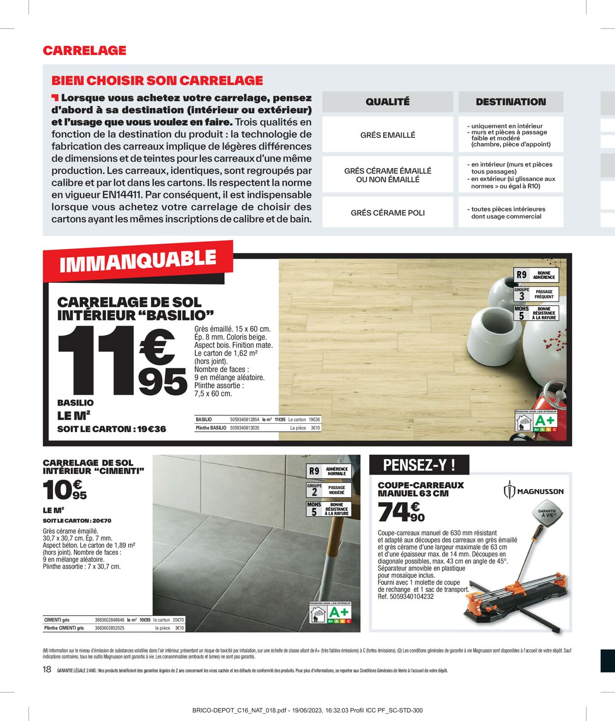 Brico Dépôt Catalogue - 20.07-10.08.2023 (Page 18)