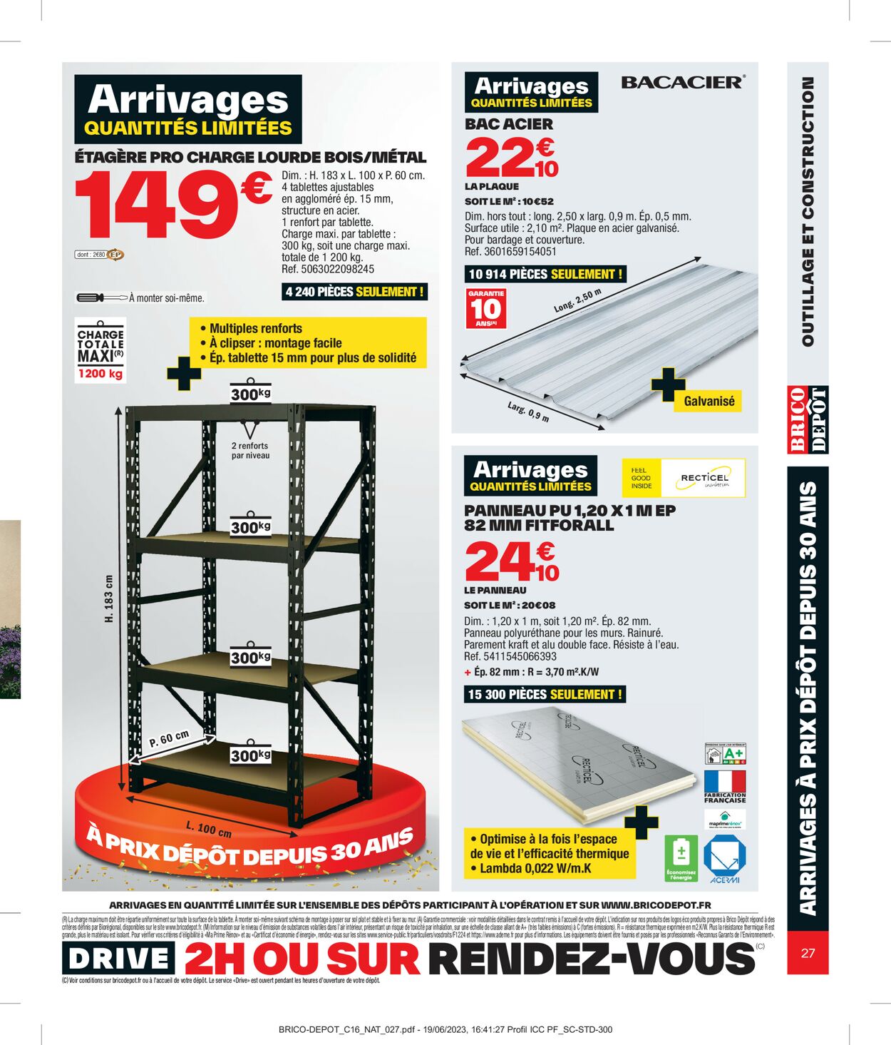 Brico Dépôt Catalogue - 20.07-10.08.2023 (Page 27)