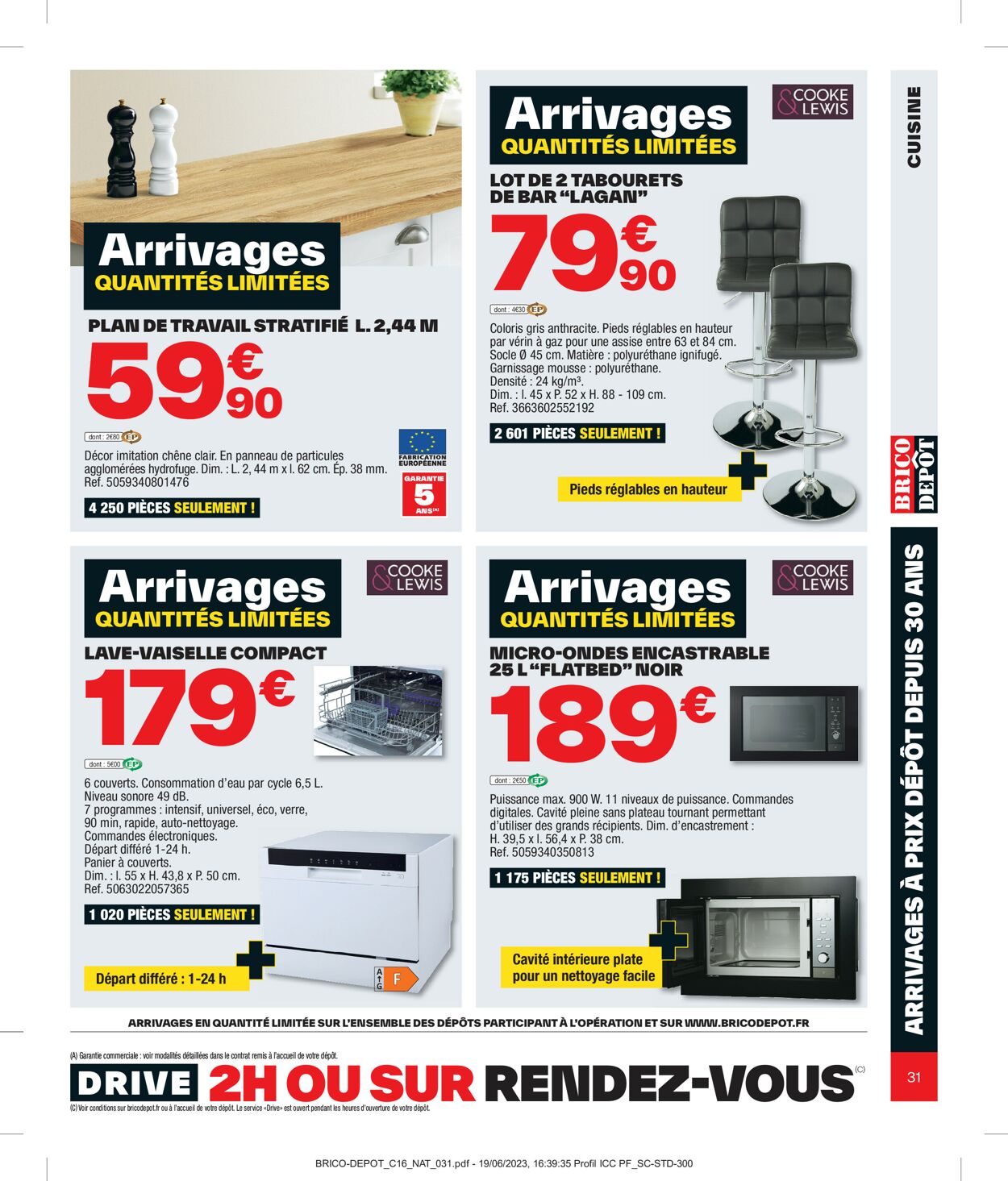 Brico Dépôt Catalogue - 20.07-10.08.2023 (Page 31)