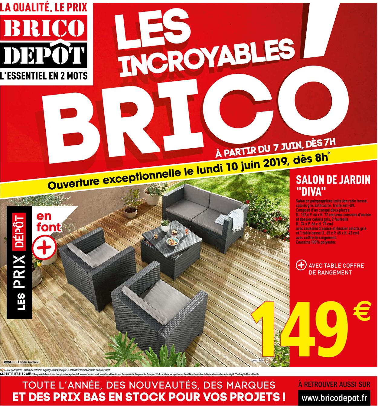 Brico Dépôt Catalogue - 07.06-30.06.2019