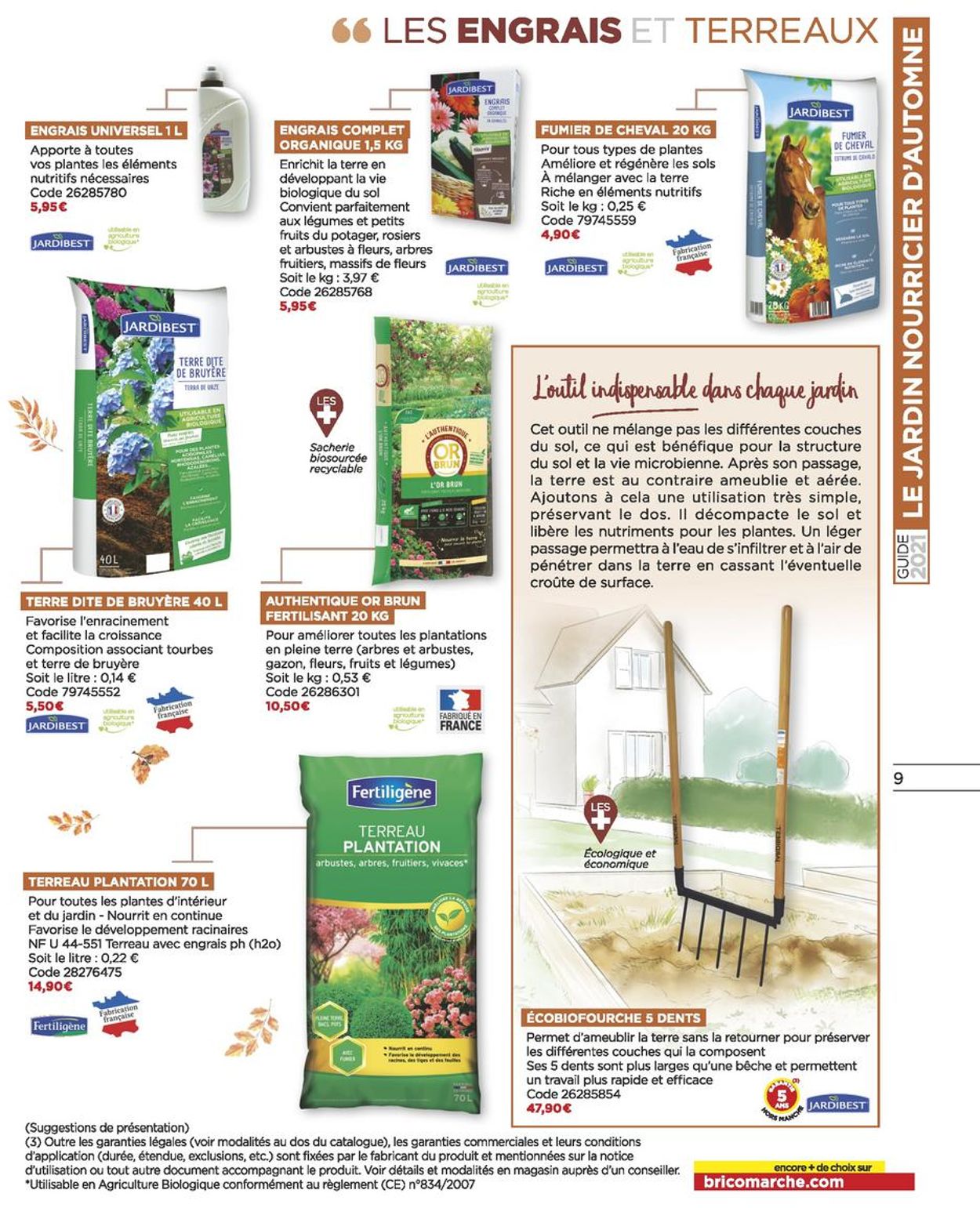 Bricomarché Catalogue - 08.09-31.10.2021 (Page 9)