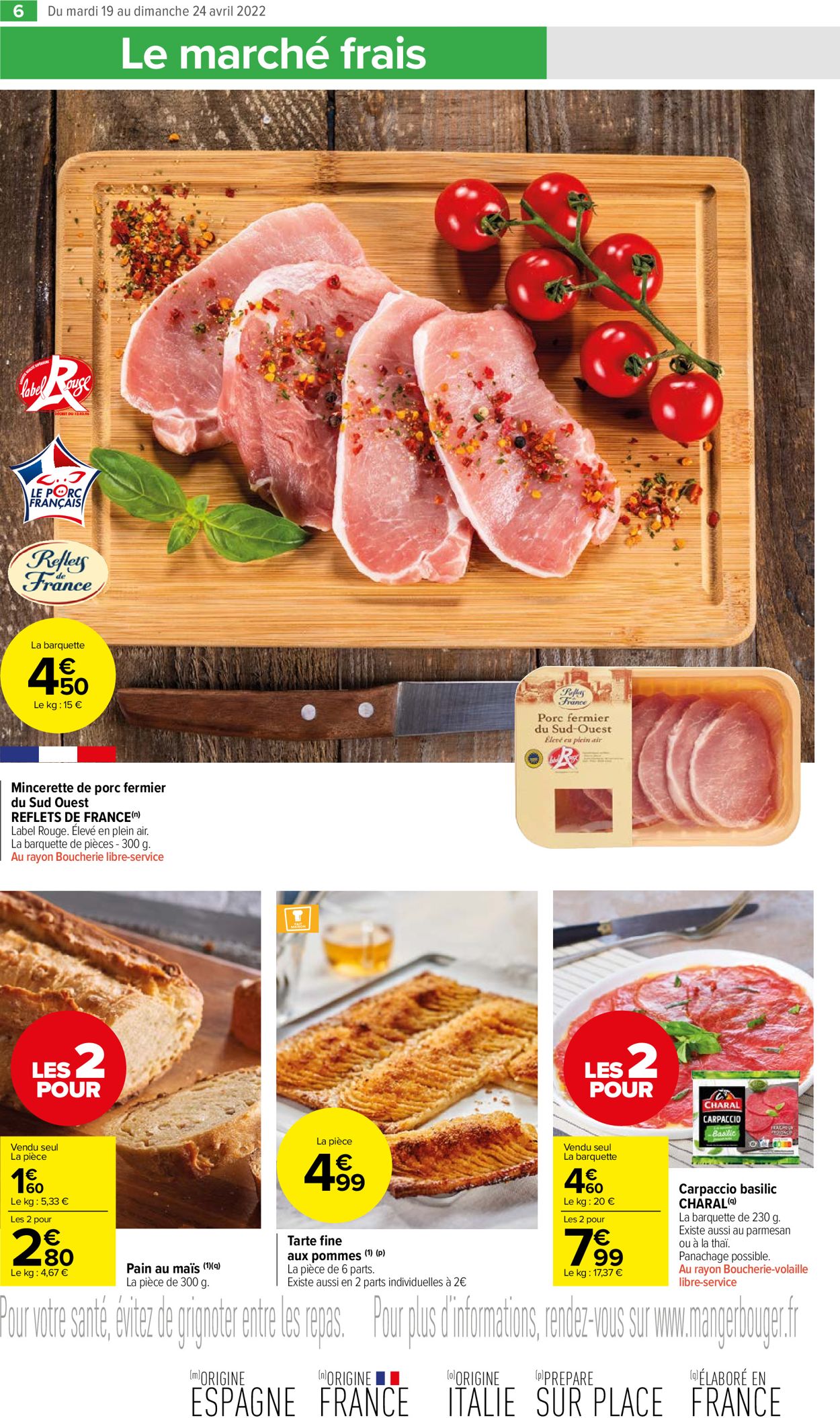 Carrefour Market Catalogue - 19.04-24.04.2022 (Page 6)
