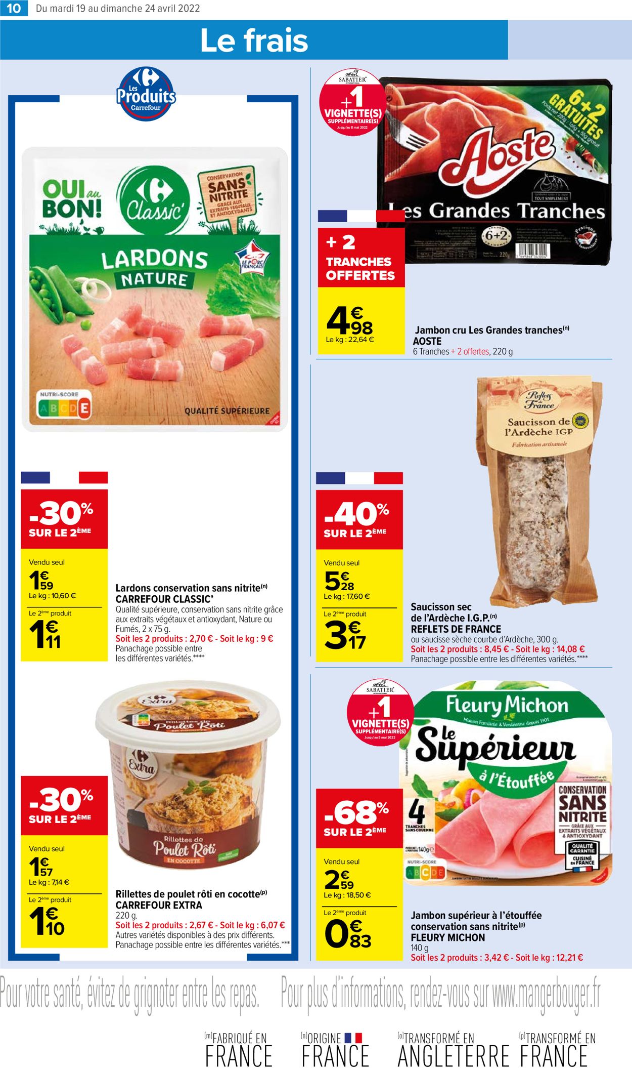 Carrefour Market Catalogue - 19.04-24.04.2022 (Page 10)
