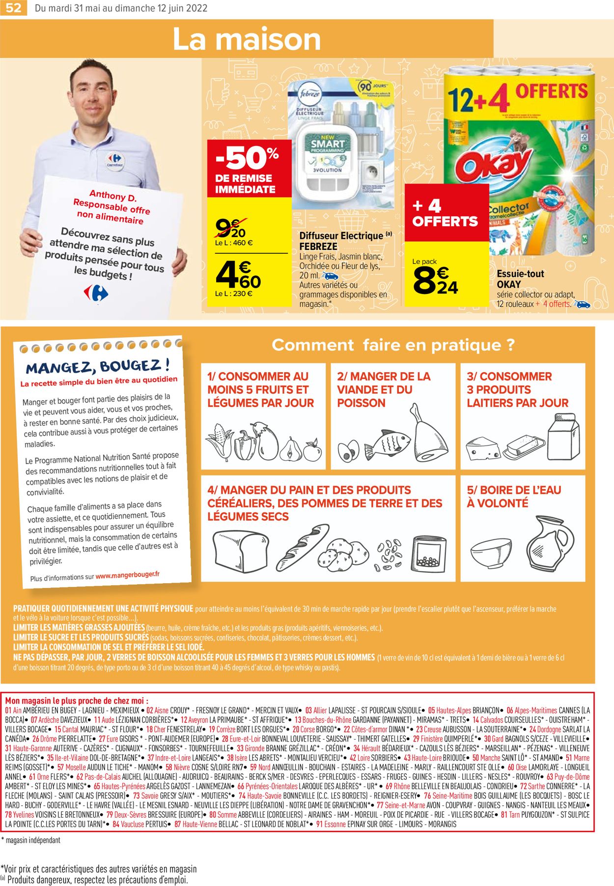 Carrefour Market Catalogue - 31.05-12.06.2022 (Page 54)