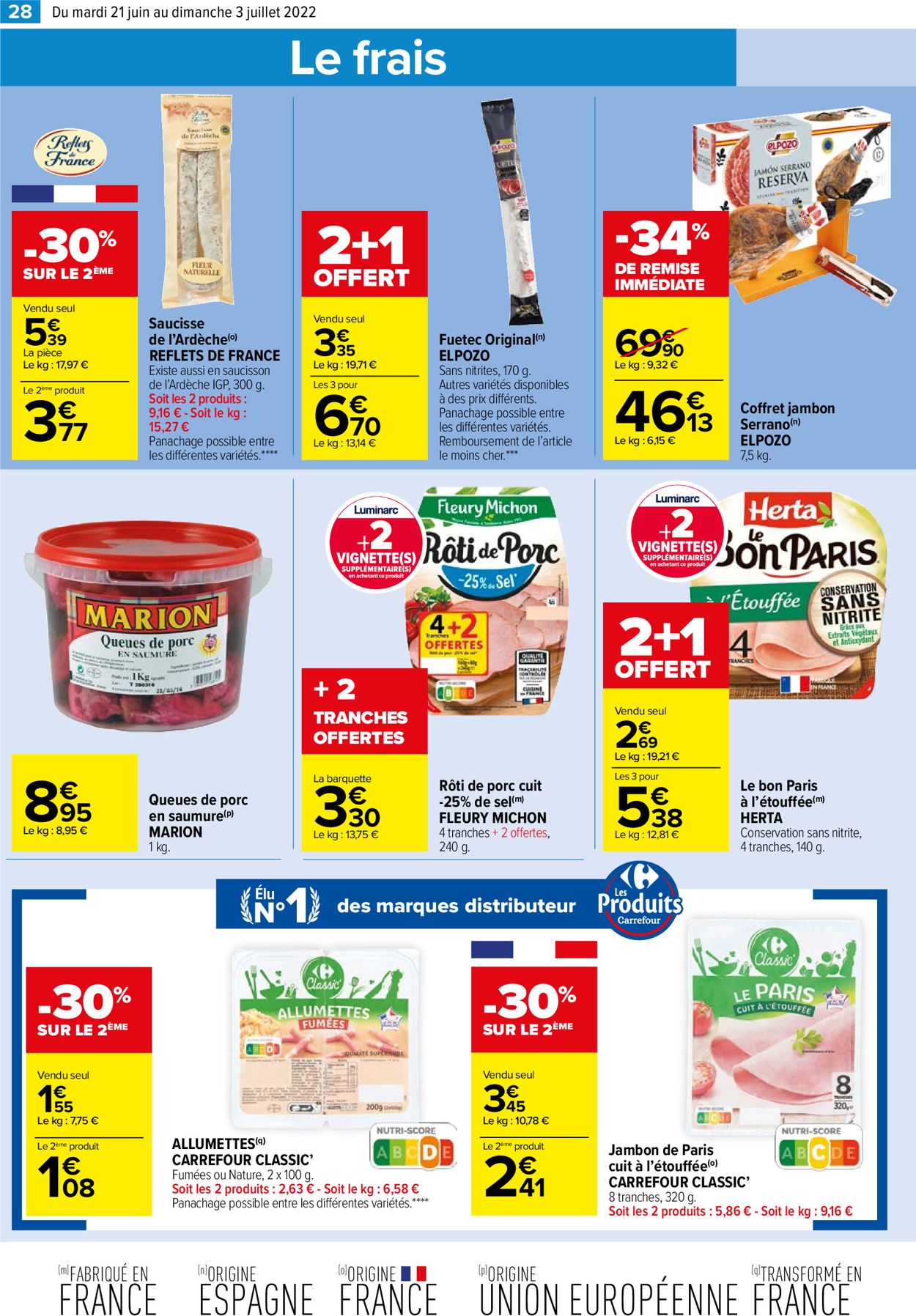 Carrefour Market Catalogue - 21.06-03.07.2022 (Page 30)
