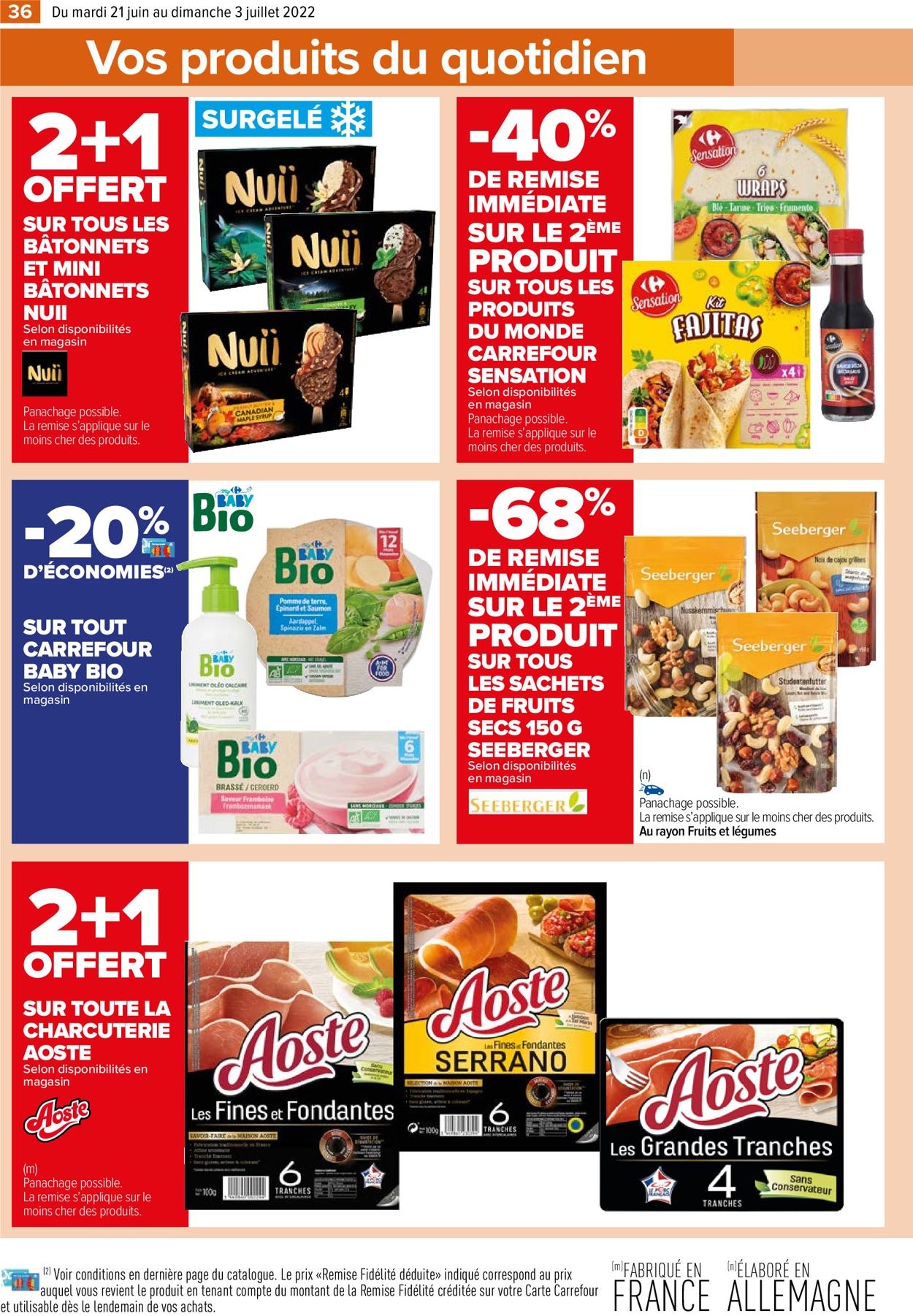 Carrefour Market Catalogue - 21.06-03.07.2022 (Page 38)