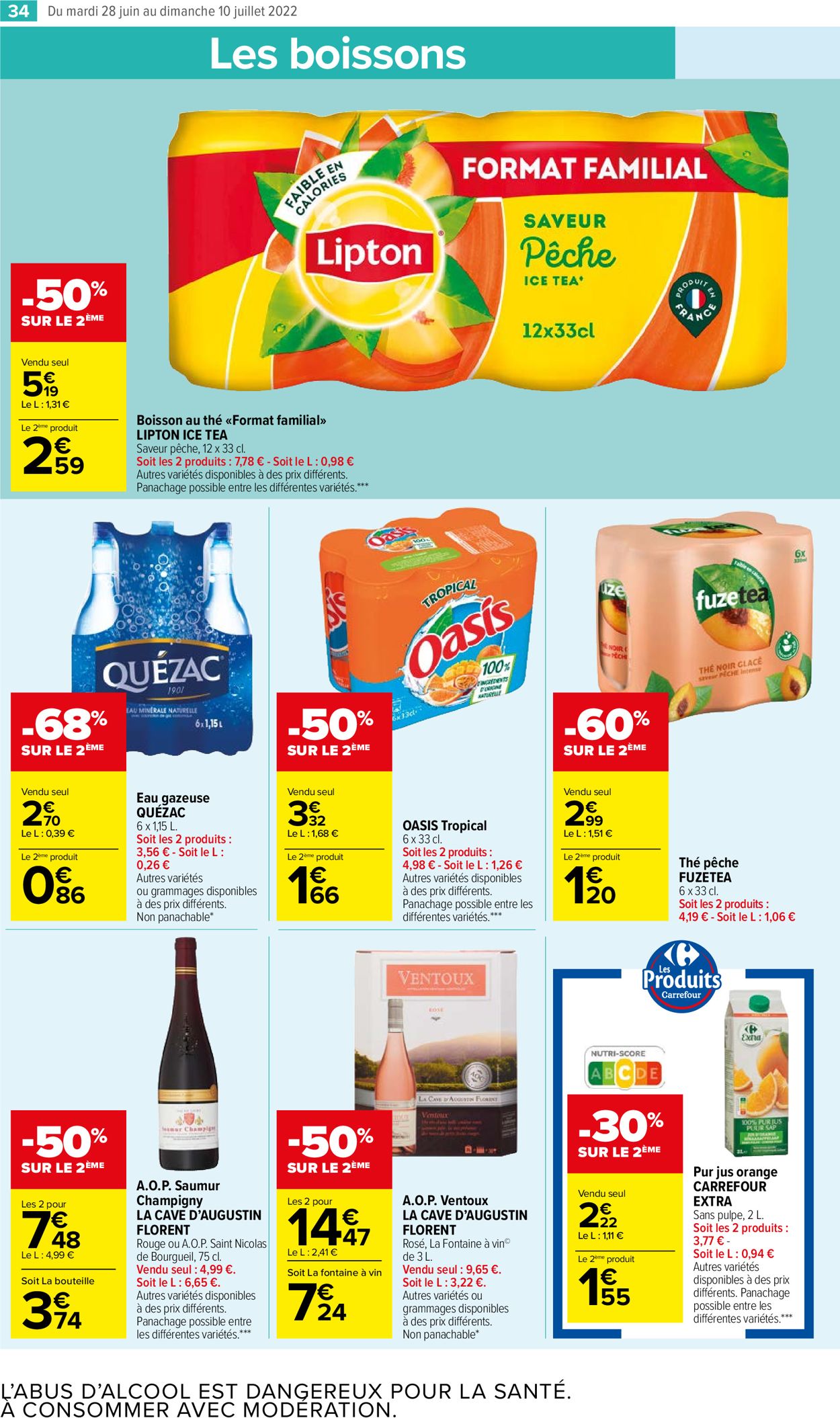 Carrefour Market Catalogue - 28.06-10.07.2022 (Page 36)