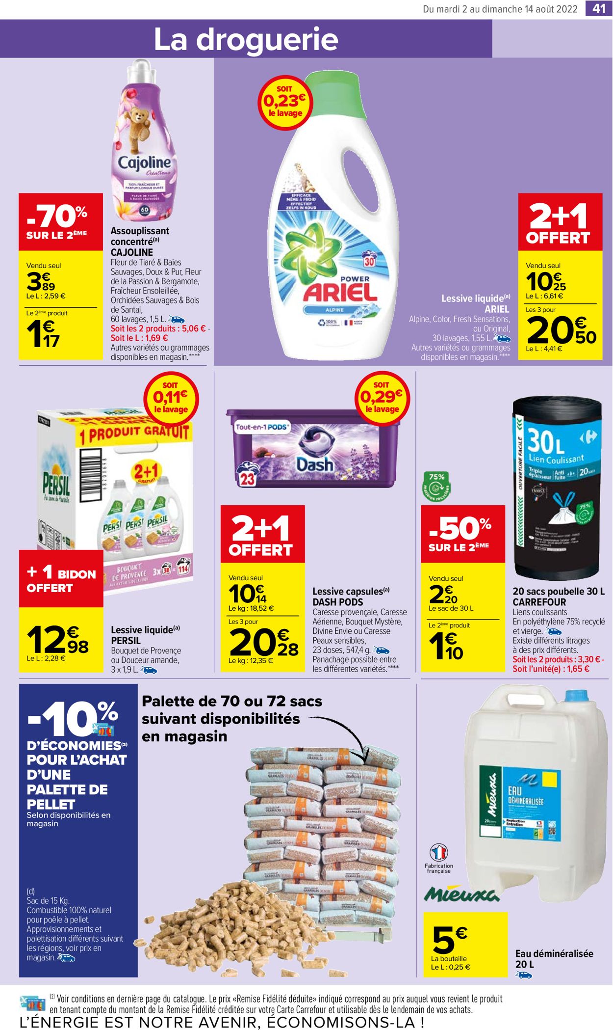 Carrefour Market Catalogue - 02.08-14.08.2022 (Page 43)