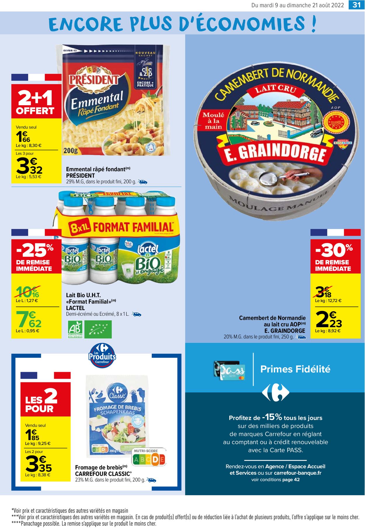 Carrefour Market Catalogue - 09.08-21.08.2022 (Page 33)
