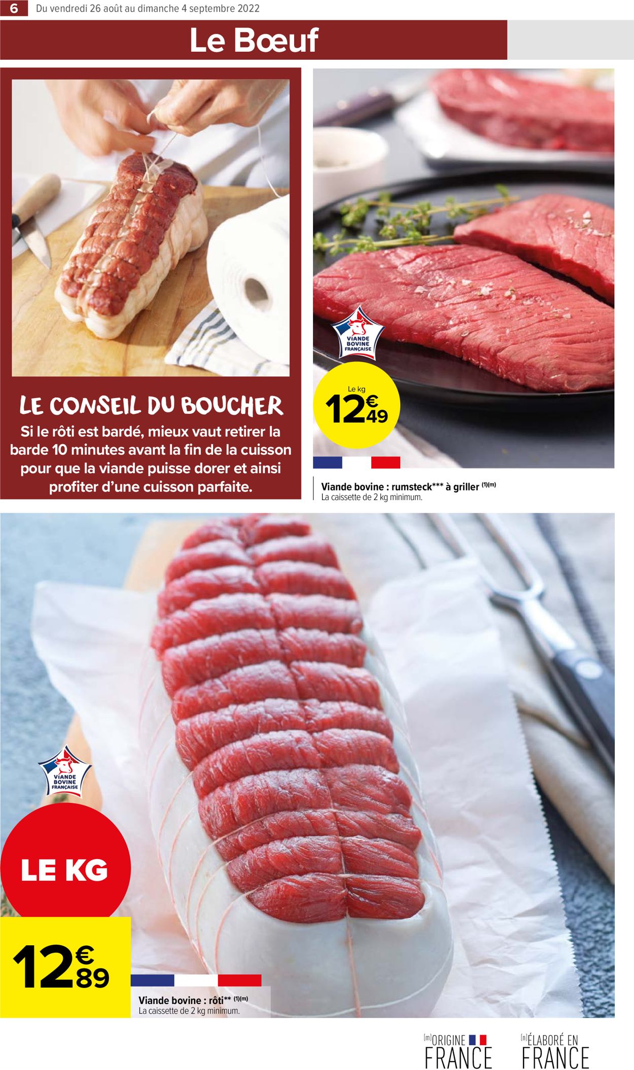 Carrefour Market Catalogue - 26.08-04.09.2022 (Page 6)