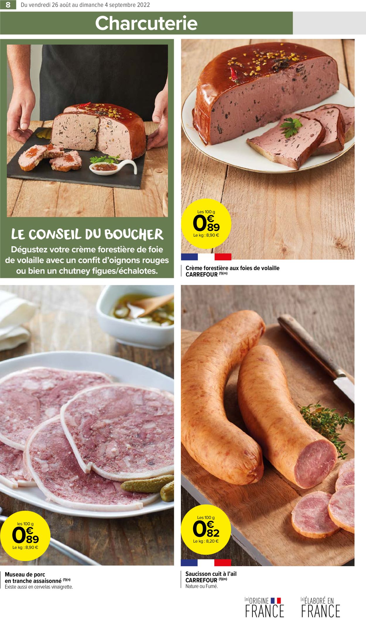 Carrefour Market Catalogue - 26.08-04.09.2022 (Page 8)