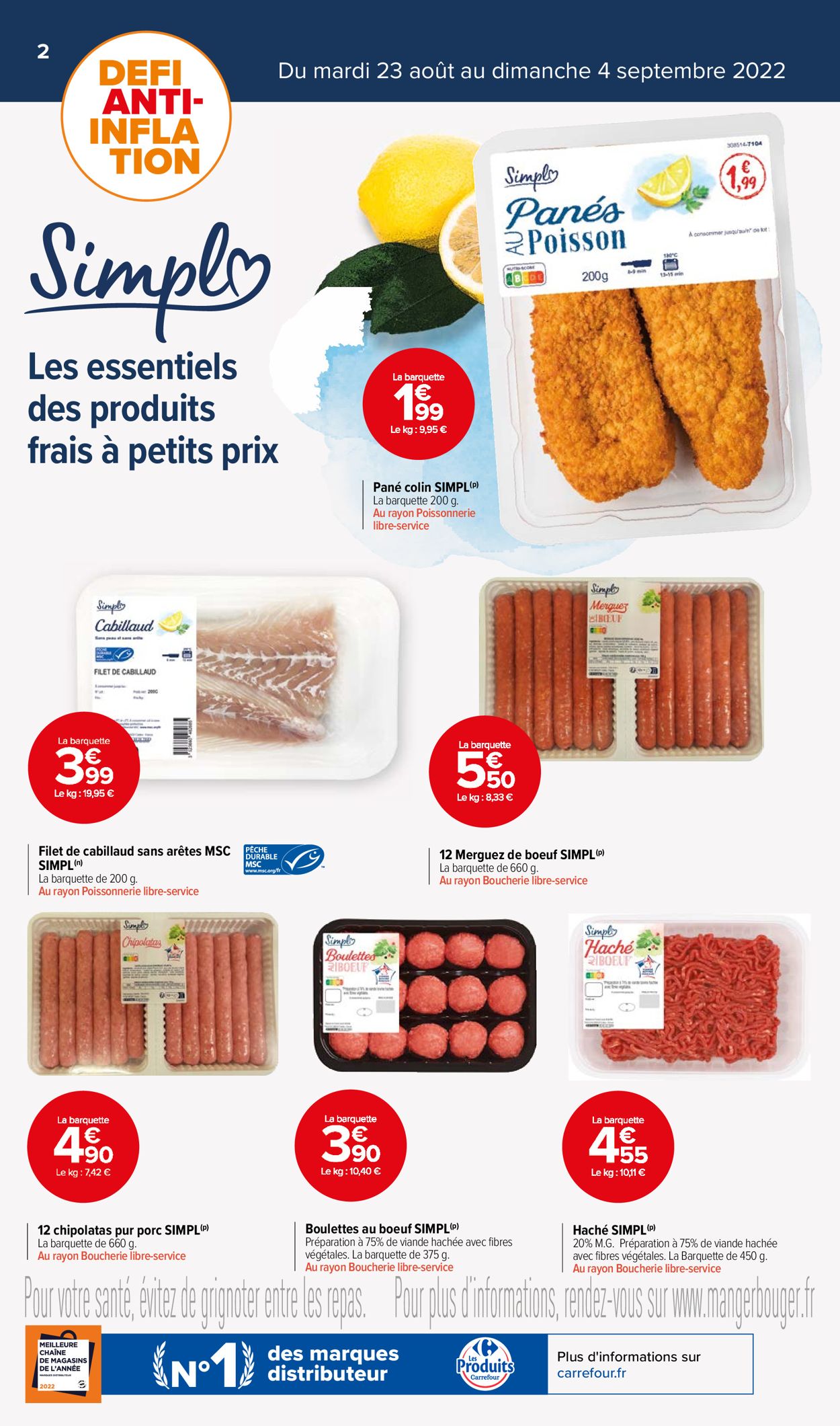 Carrefour Market Catalogue - 23.08-04.09.2022 (Page 2)