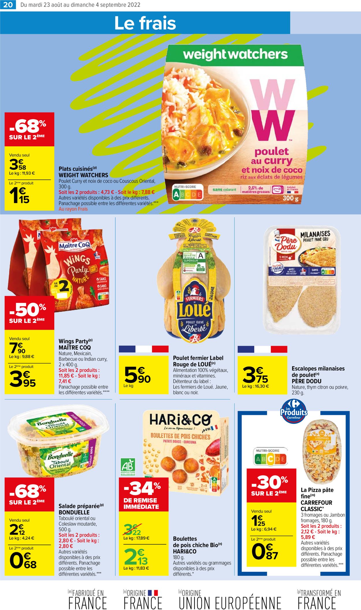 Carrefour Market Catalogue - 23.08-04.09.2022 (Page 20)