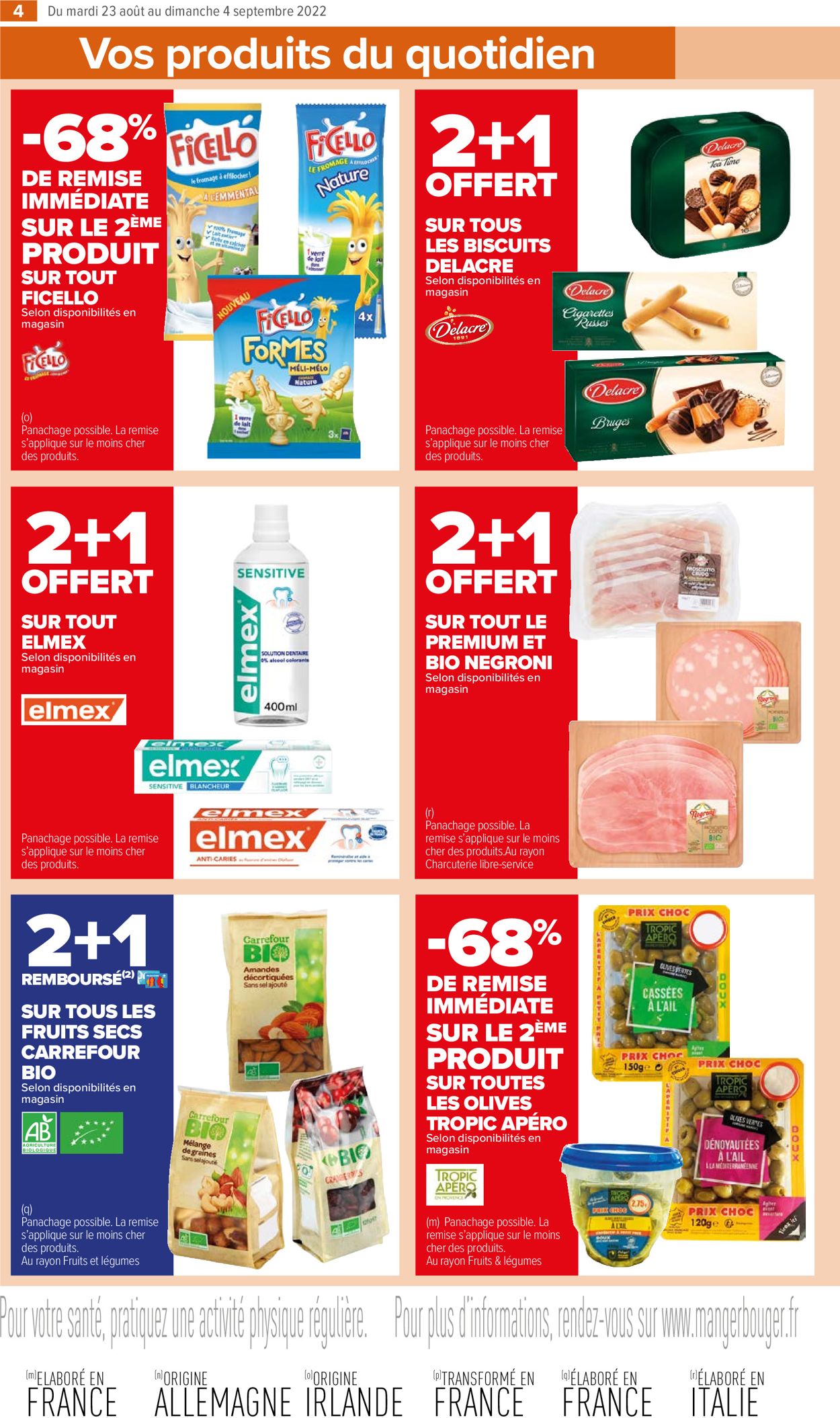 Carrefour Market Catalogue - 23.08-04.09.2022 (Page 4)