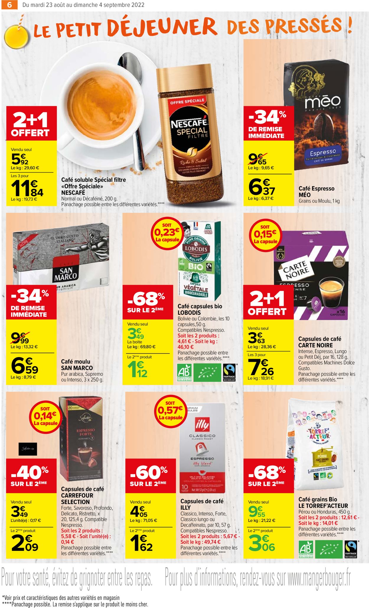 Carrefour Market Catalogue - 23.08-04.09.2022 (Page 6)