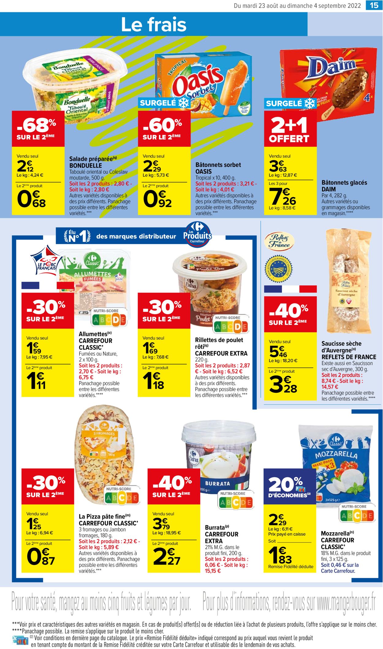 Carrefour Market Catalogue - 23.08-04.09.2022 (Page 15)