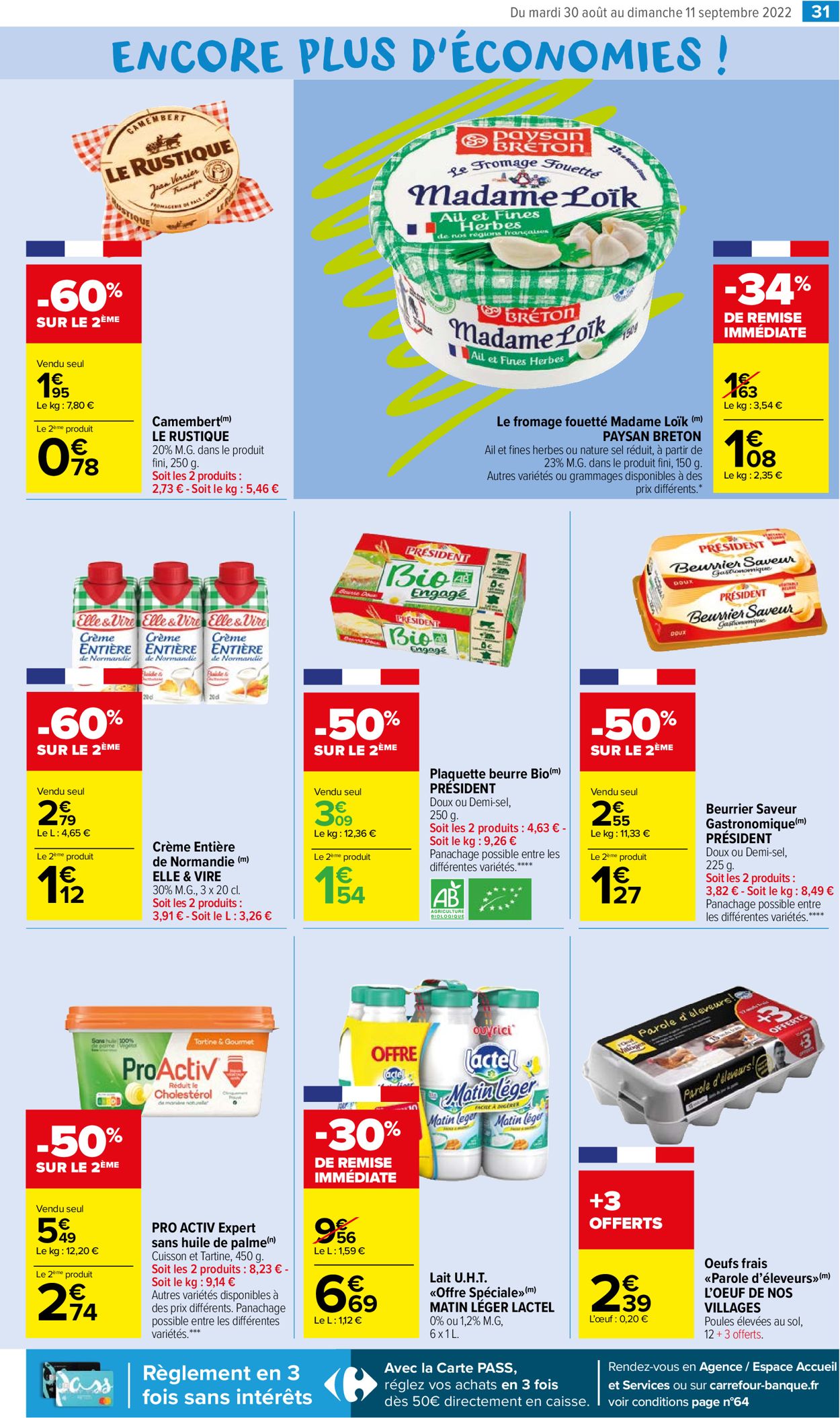 Carrefour Market Catalogue - 30.08-11.09.2022 (Page 31)