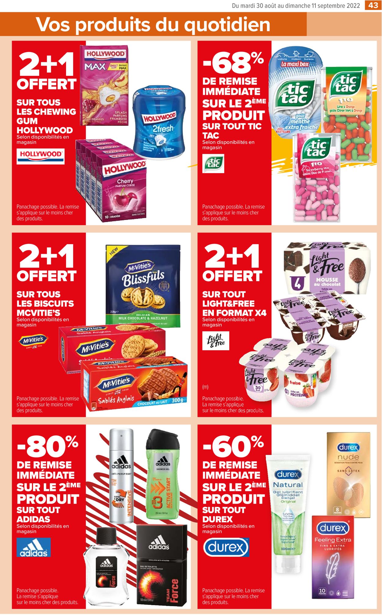 Carrefour Market Catalogue - 30.08-11.09.2022 (Page 43)
