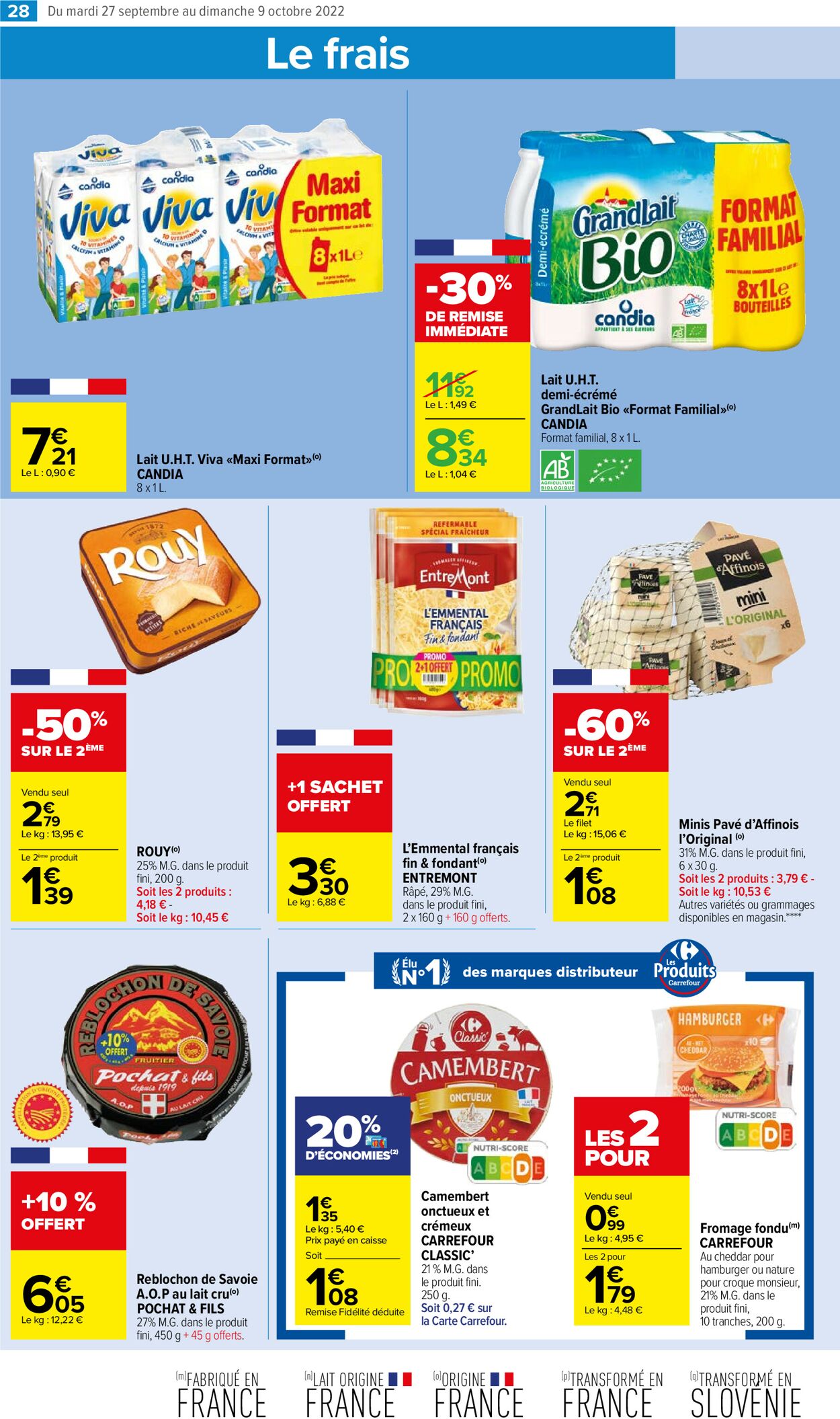 Carrefour Market Catalogue - 27.09-09.10.2022 (Page 30)