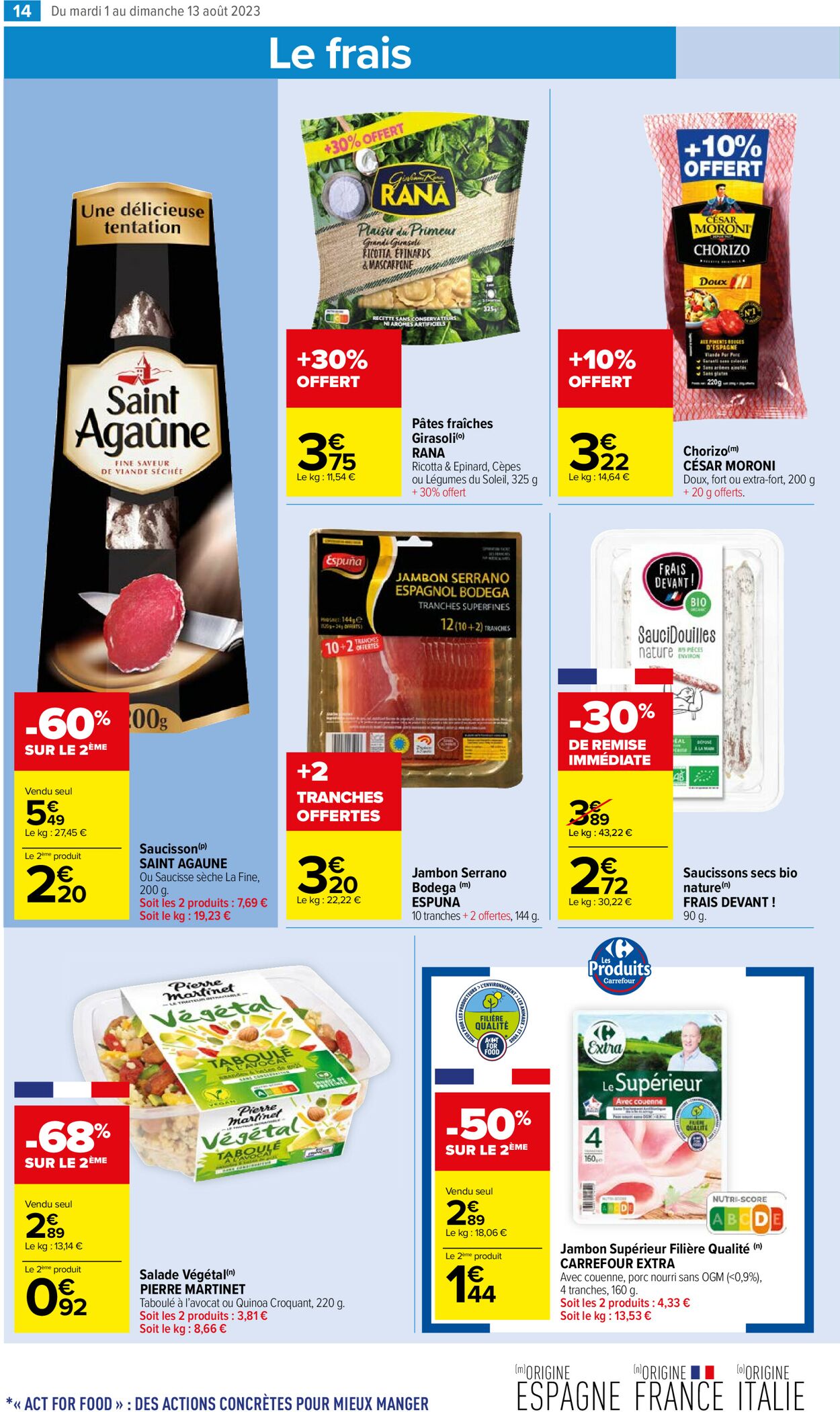 Carrefour Market Catalogue - 01.08-13.08.2023 (Page 18)
