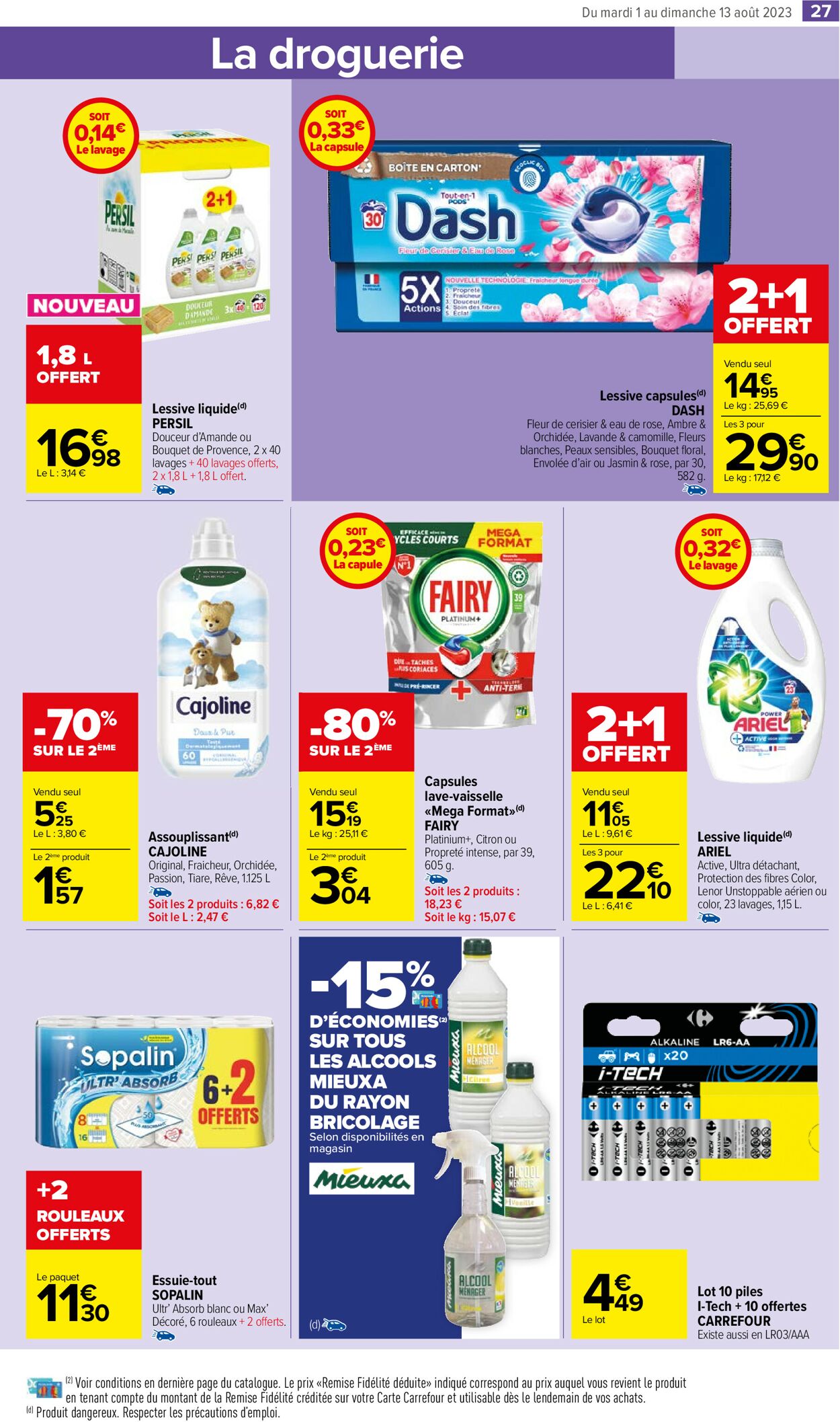 Carrefour Market Catalogue - 01.08-13.08.2023 (Page 31)