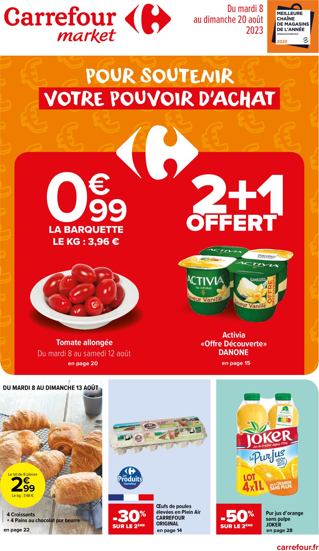Carrefour Market Catalogue - 08.08-20.08.2023