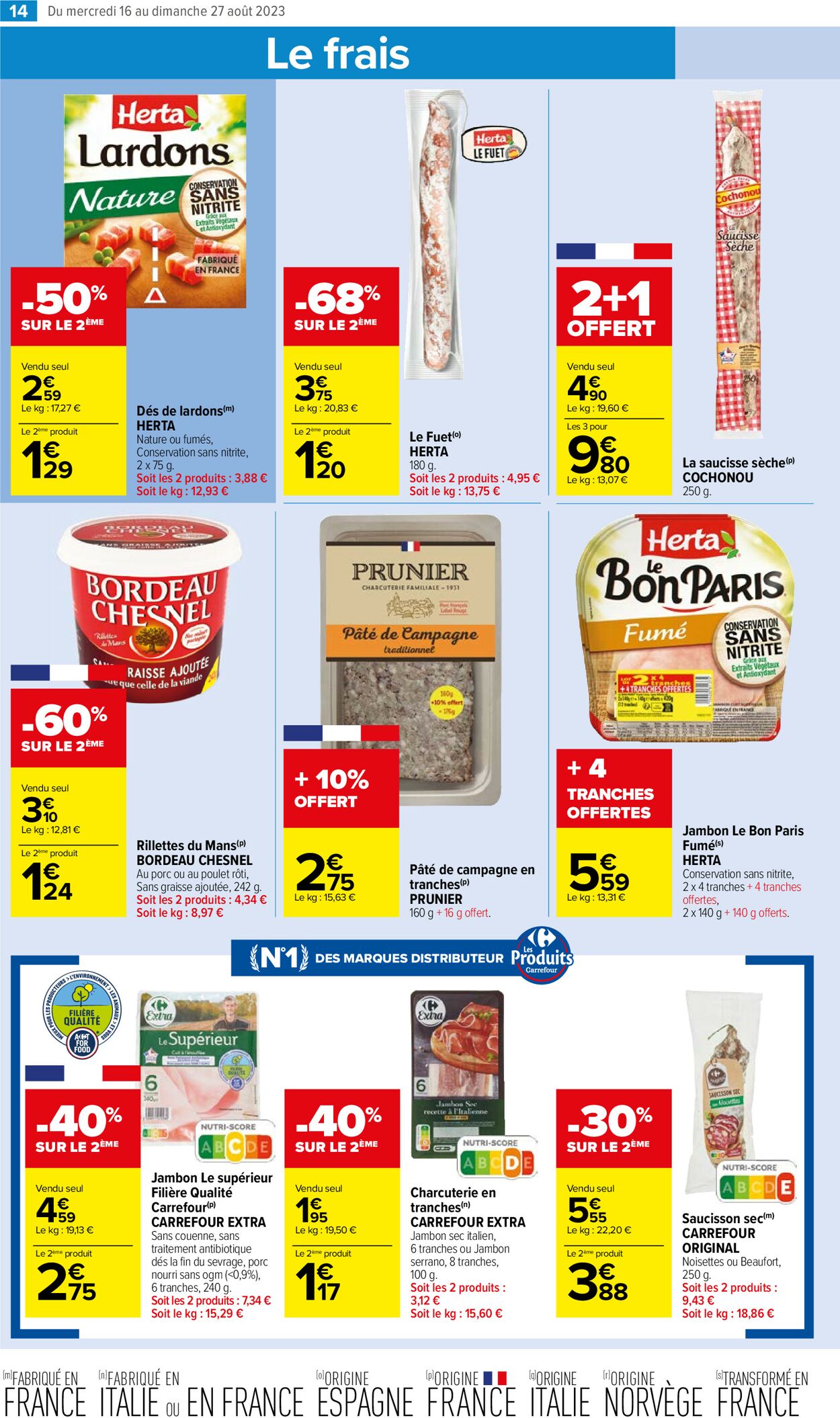 Carrefour Market Catalogue - 16.08-27.08.2023 (Page 16)