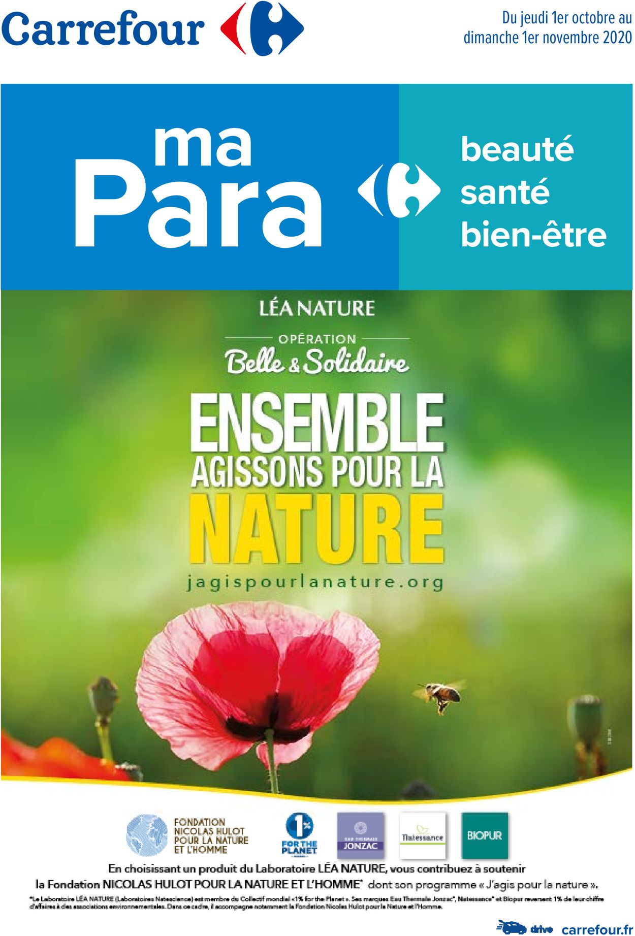 Carrefour Catalogue - 01.10-31.10.2020