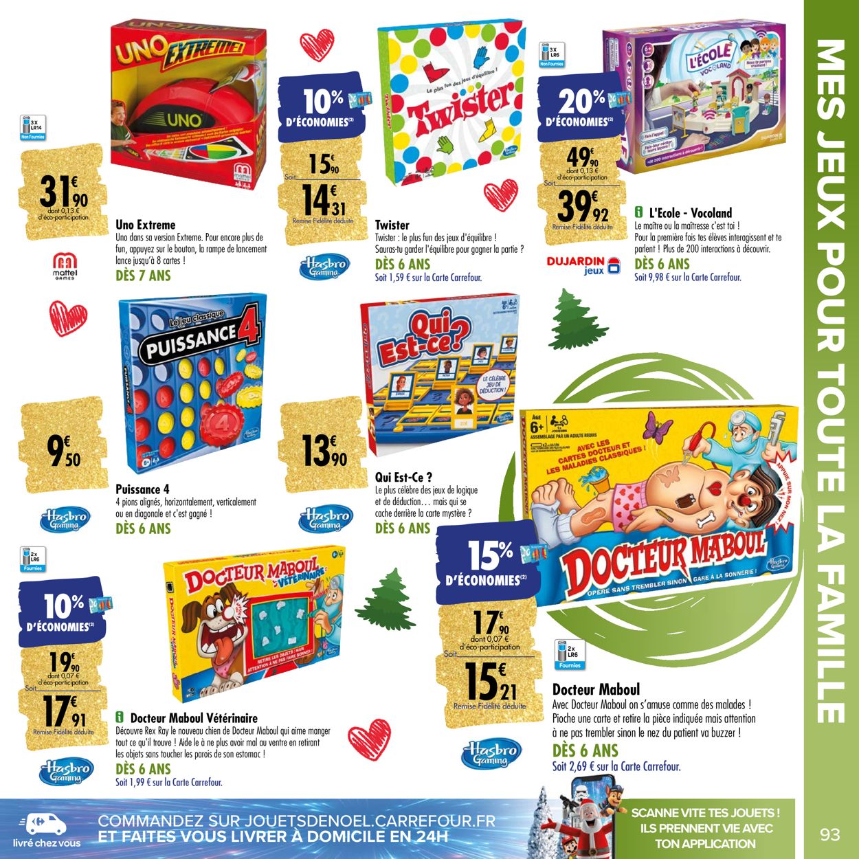 Carrefour Noel 2020 Catalogue - 10.10-06.12.2020 (Page 93)