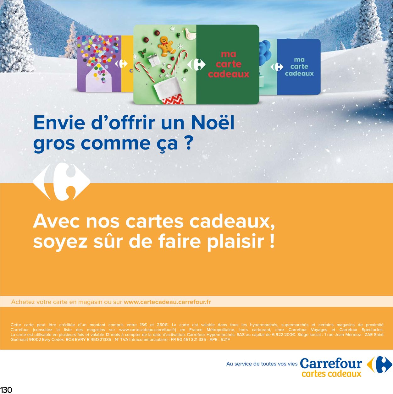 Carrefour Noel 2020 Catalogue - 10.10-06.12.2020 (Page 130)