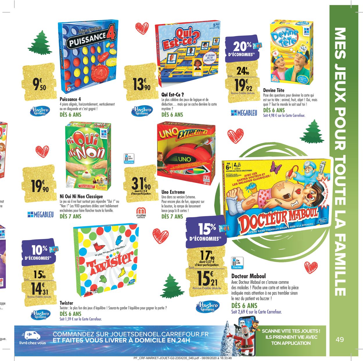 Carrefour Noel 2020 Catalogue - 16.10-06.12.2020 (Page 49)