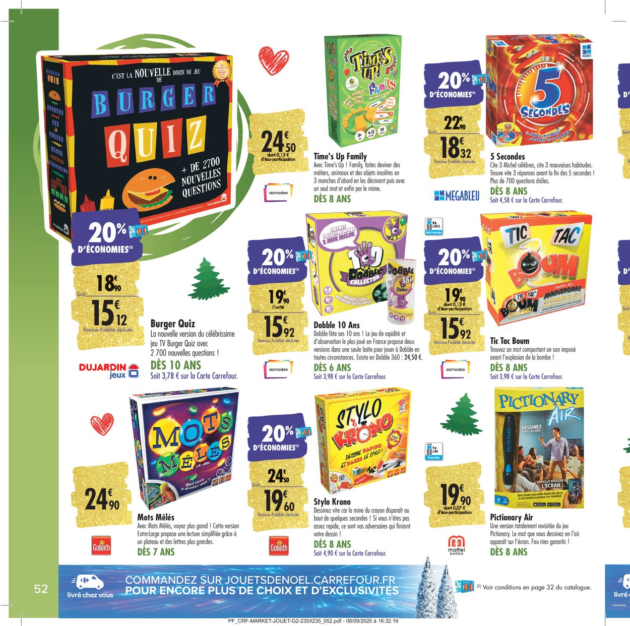Carrefour Noel 2020 Catalogue - 16.10-06.12.2020 (Page 52)
