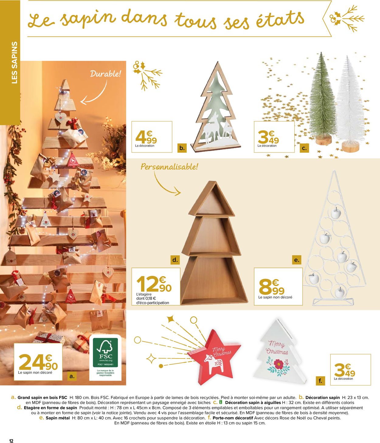 Carrefour Noël 2020 Catalogue - 10.11-24.12.2020 (Page 12)