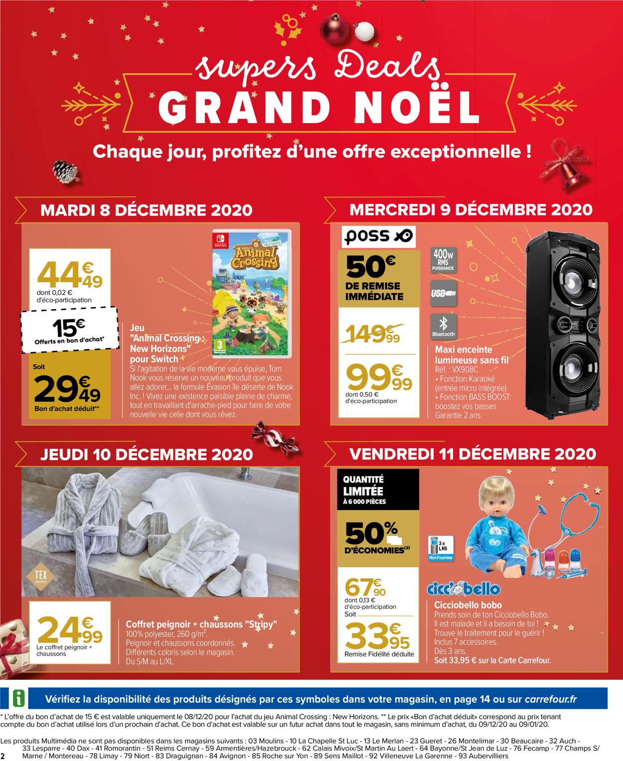 Carrefour Grand Noel 2020 Catalogue - 08.12-20.12.2020 (Page 3)