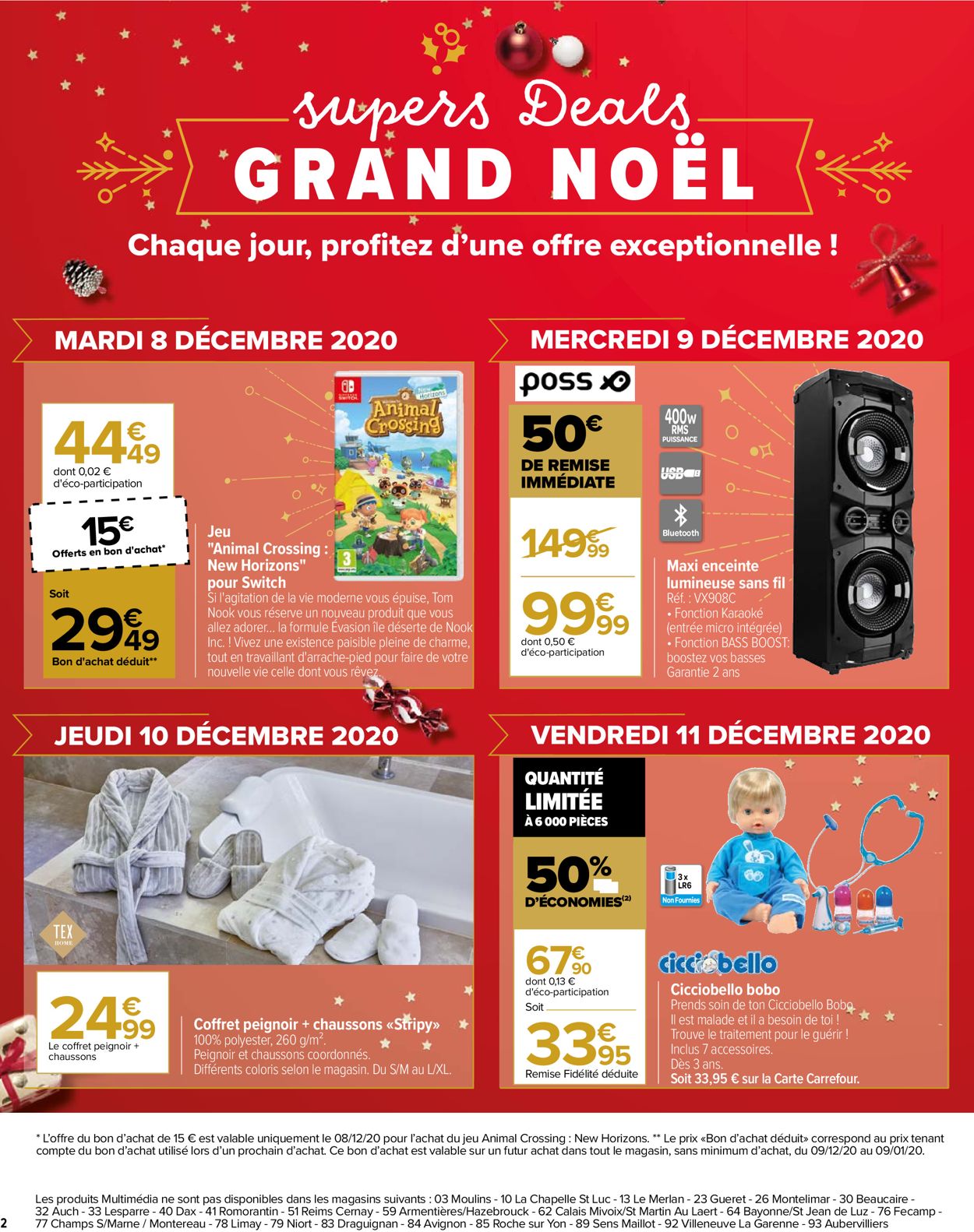 Carrefour Noel 2020 Catalogue - 08.12-09.01.2021