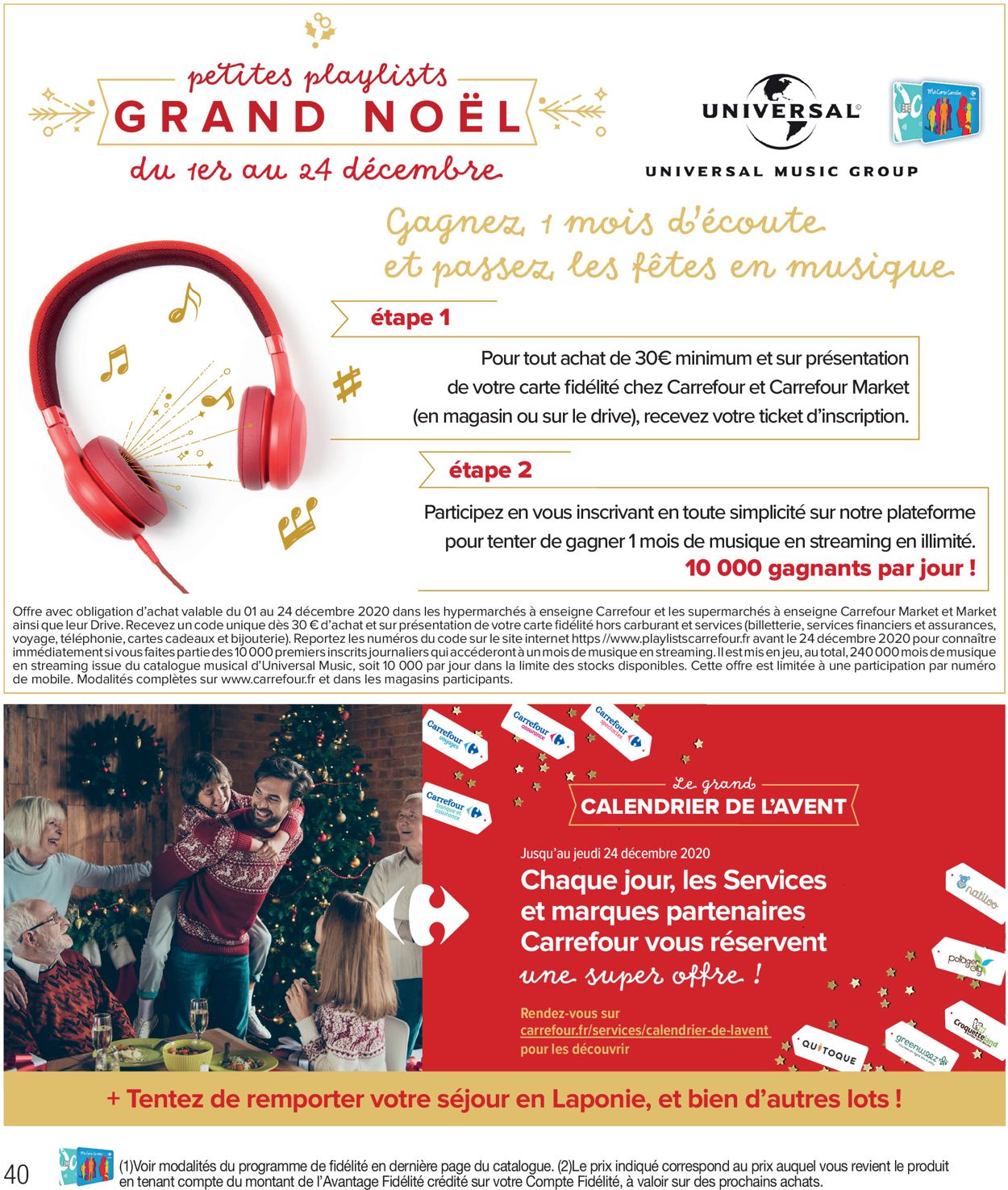 Carrefour Grand Noel 2020 Catalogue - 08.12-20.12.2020 (Page 40)