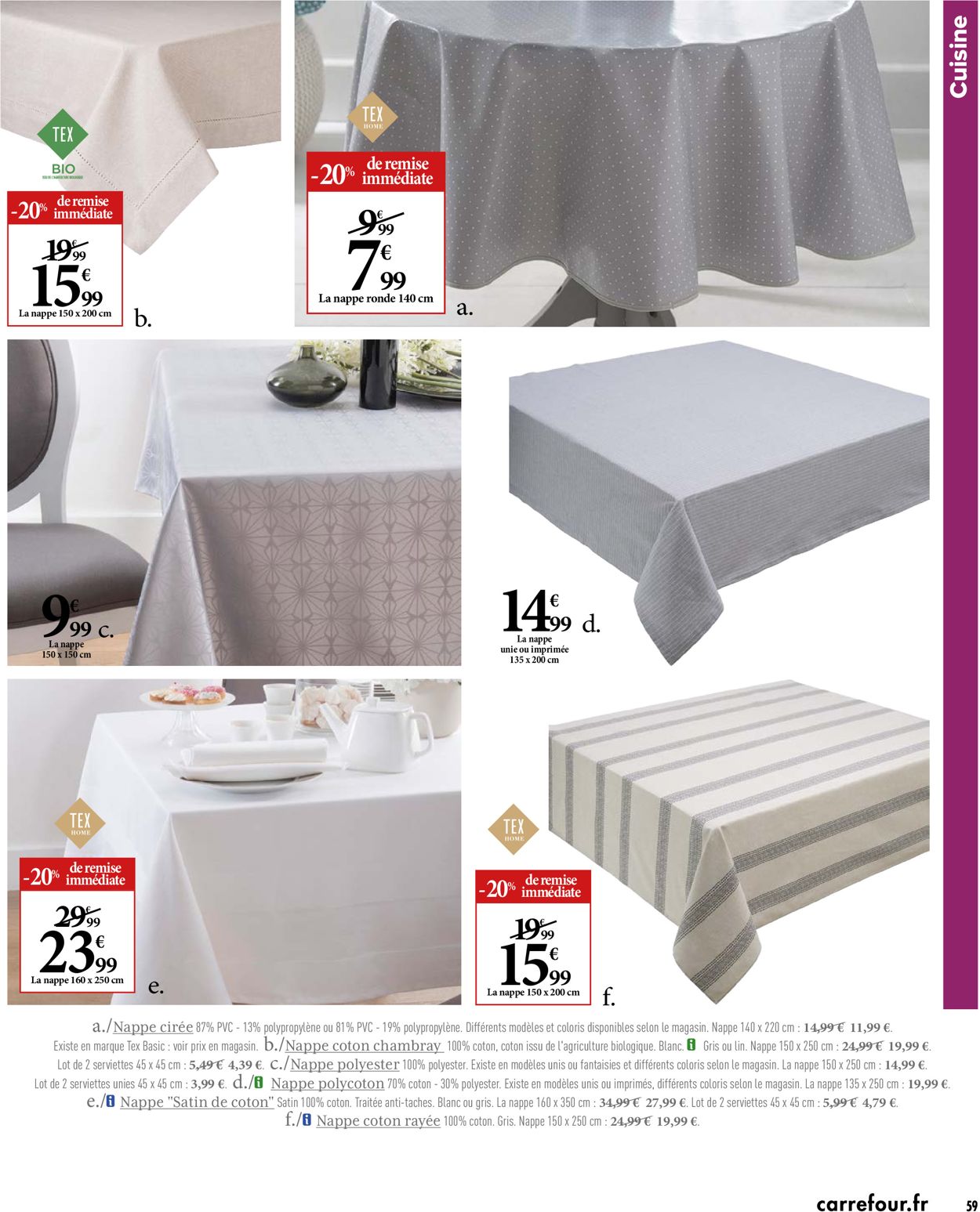 Carrefour Le Blanc Catalogue - 26.12-11.01.2021 (Page 59)