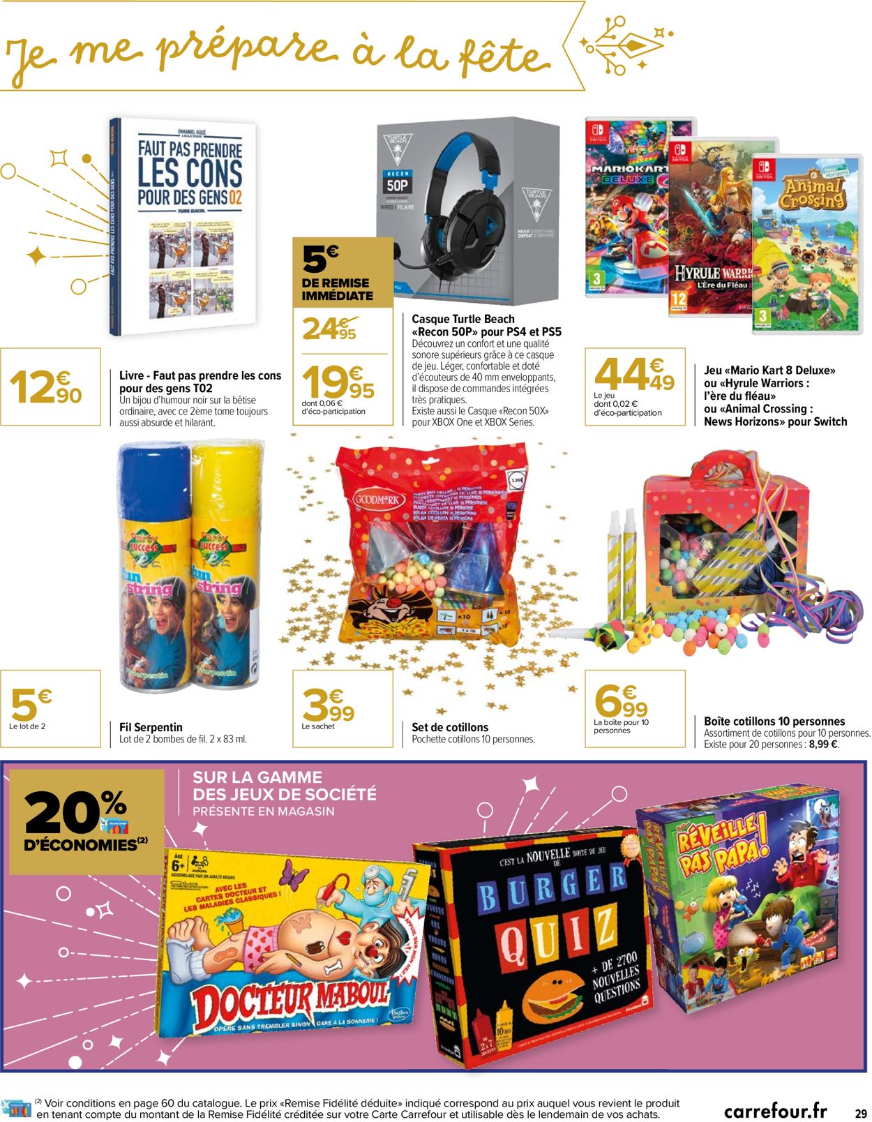 Carrefour Grand ReveIillon Catalogue - 26.12-31.12.2020 (Page 29)