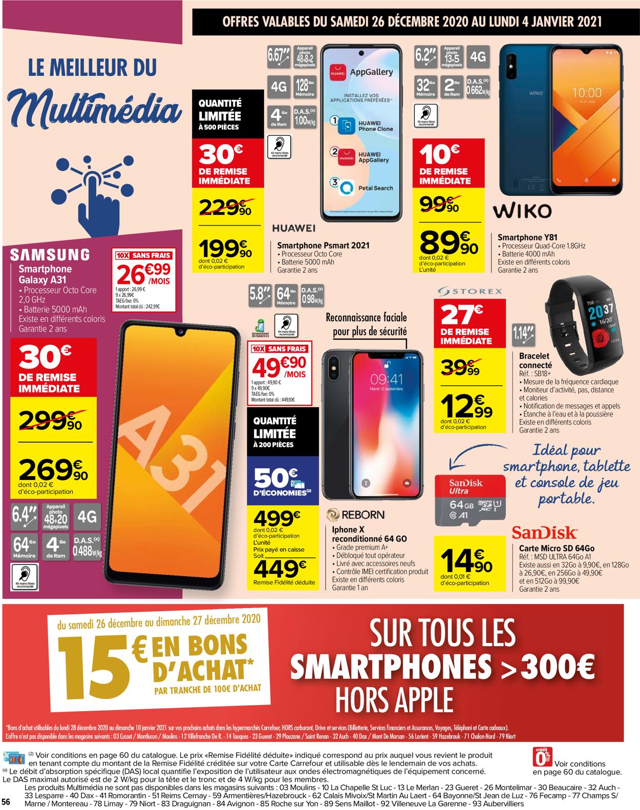 Carrefour Grand ReveIillon Catalogue - 26.12-31.12.2020 (Page 56)