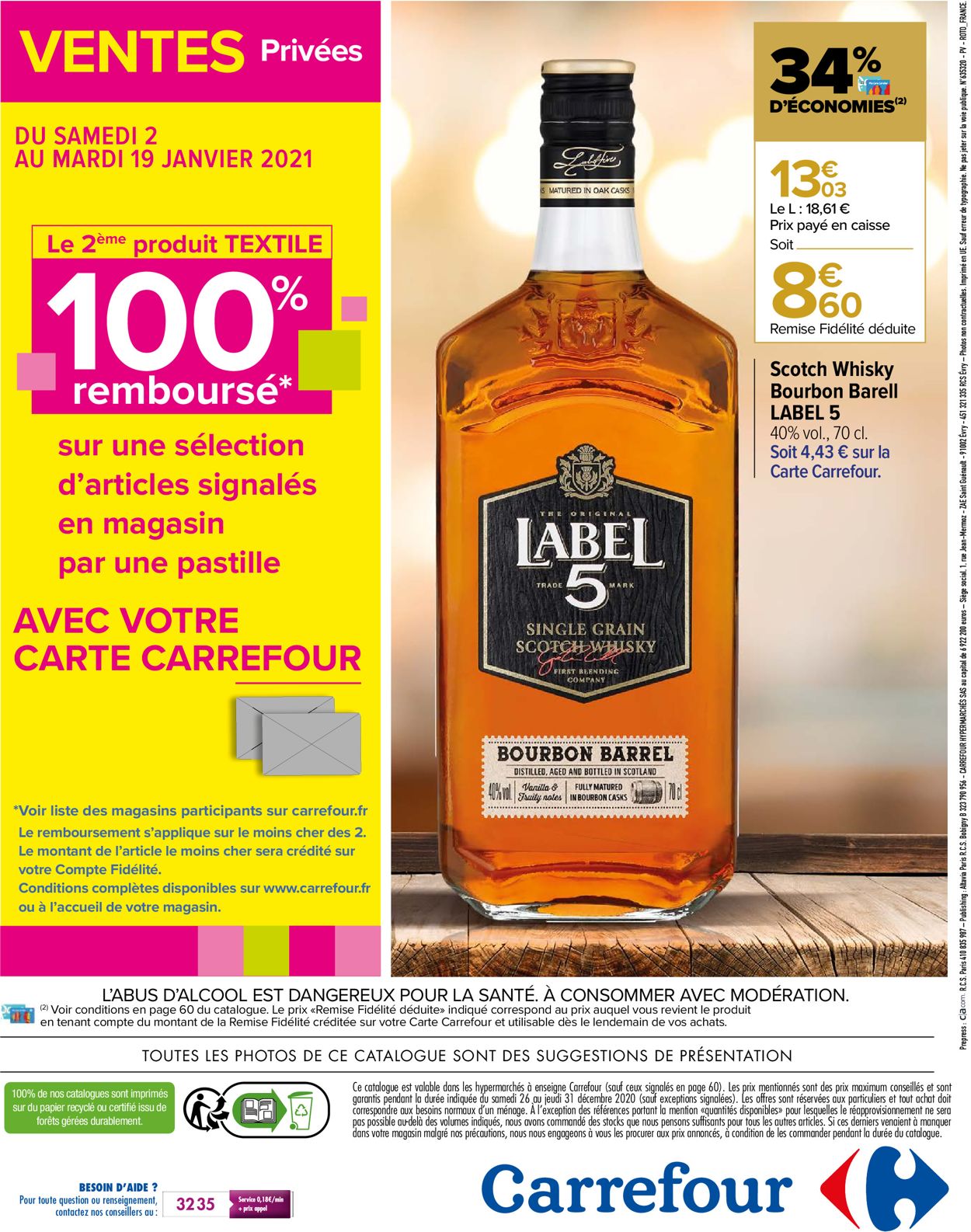 Carrefour Grand ReveIillon Catalogue - 26.12-31.12.2020 (Page 64)