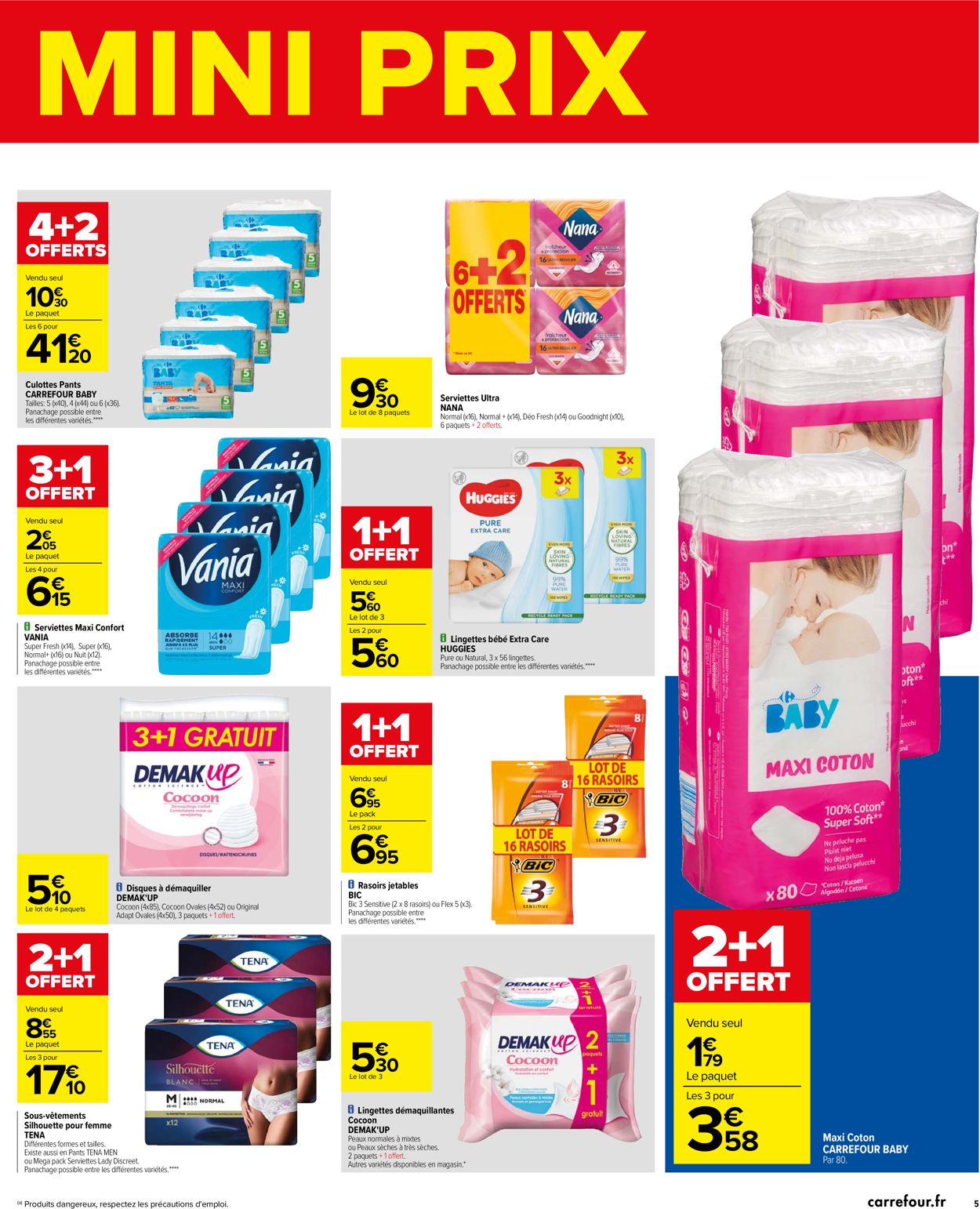 Carrefour Maxi Format Mini Print 2021 Catalogue - 02.01-18.01.2021 (Page 5)